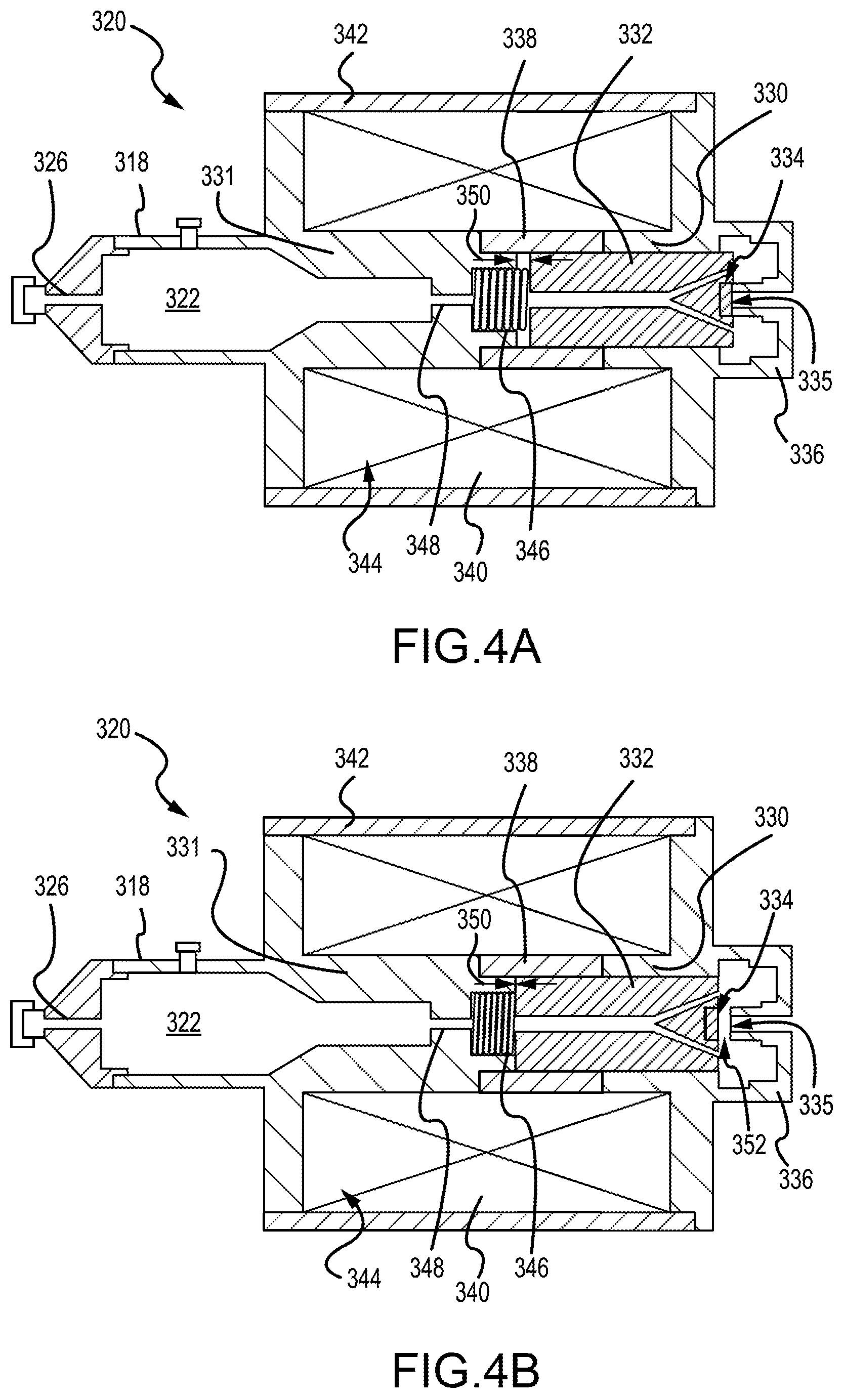 Patent US12297926 Figure 5 – Solenoid operated pressure cartridge for inflation system