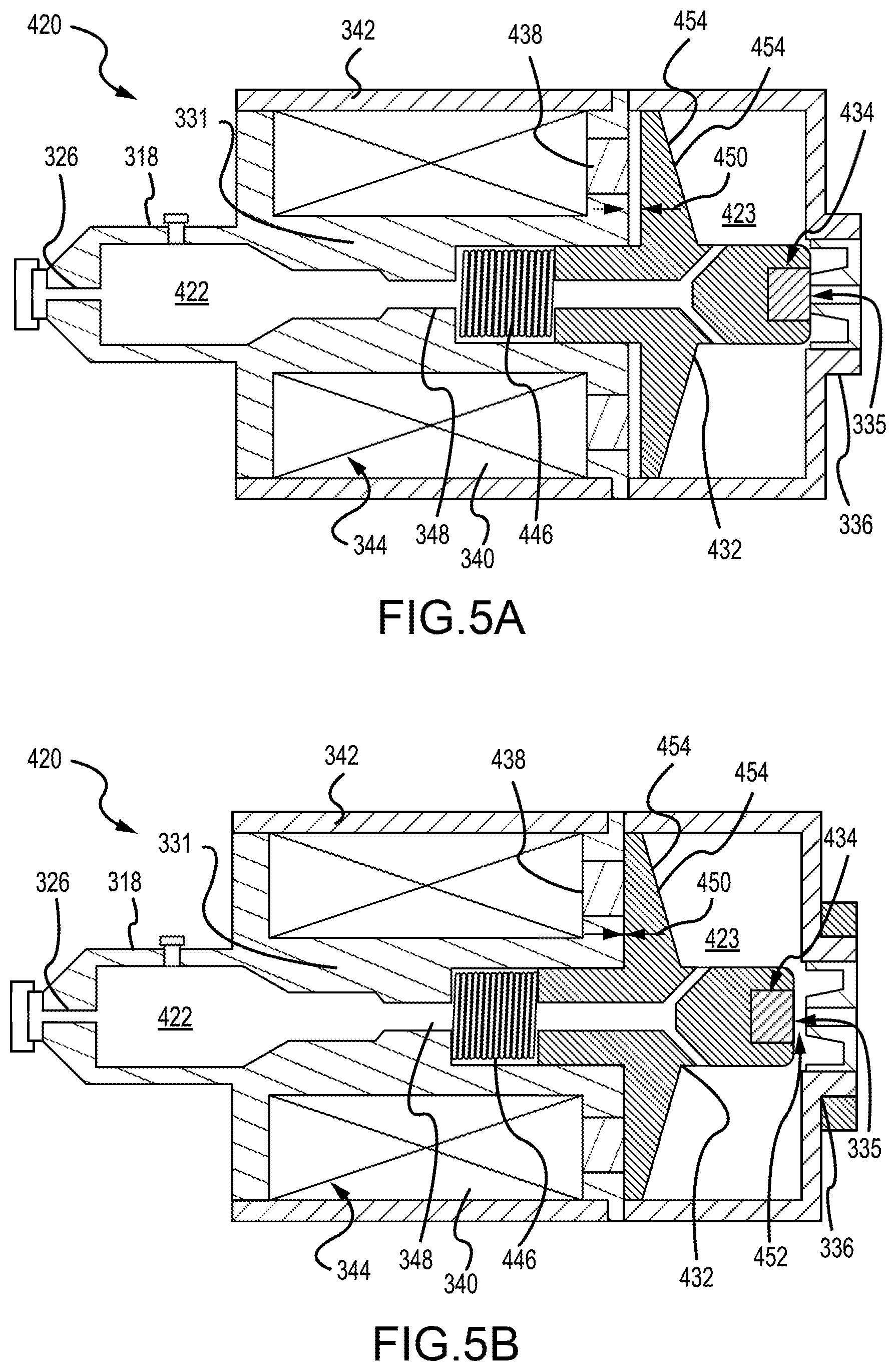 Patent US12297926 Figure 6 – Solenoid operated pressure cartridge for inflation system
