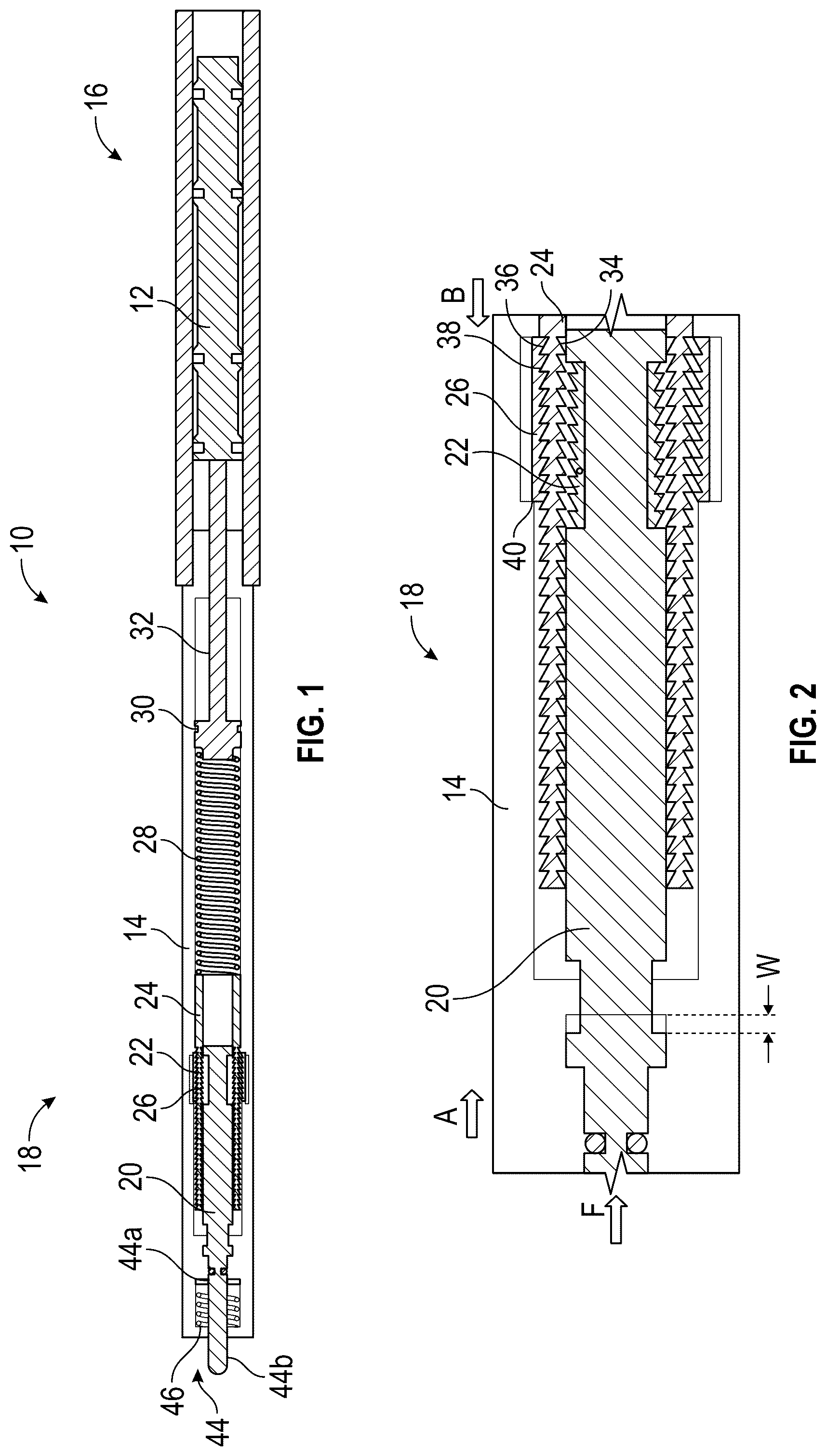 Patent US12297929 Figure 1 – Hydraulic trigger for isolation valves