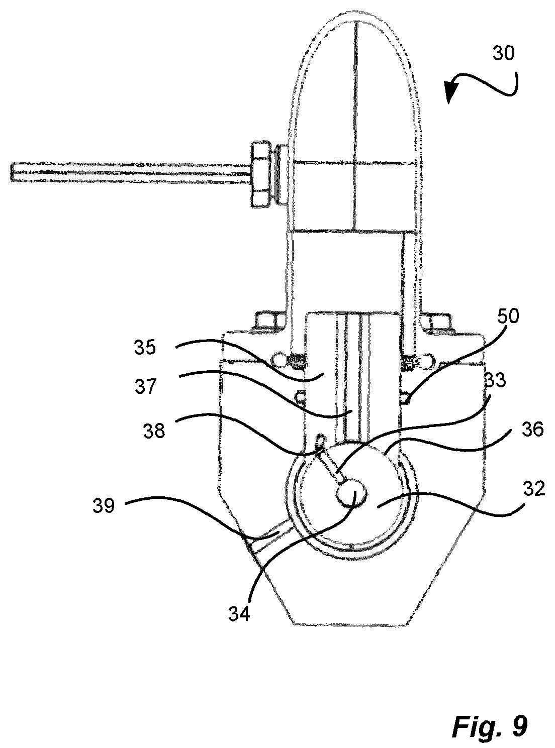 Patent US12297932 Figure 8 – Valve for providing pulses of air