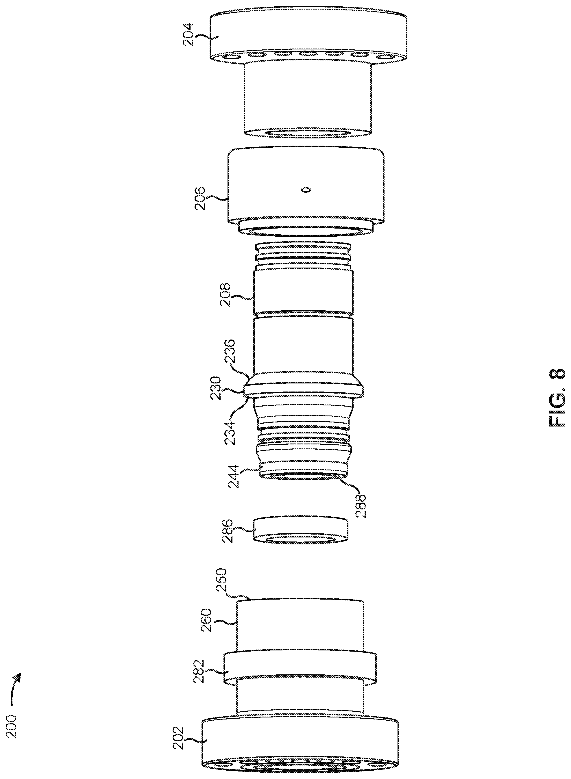 Patent US12297934 Figure 8 – Flowline quick connector assembly