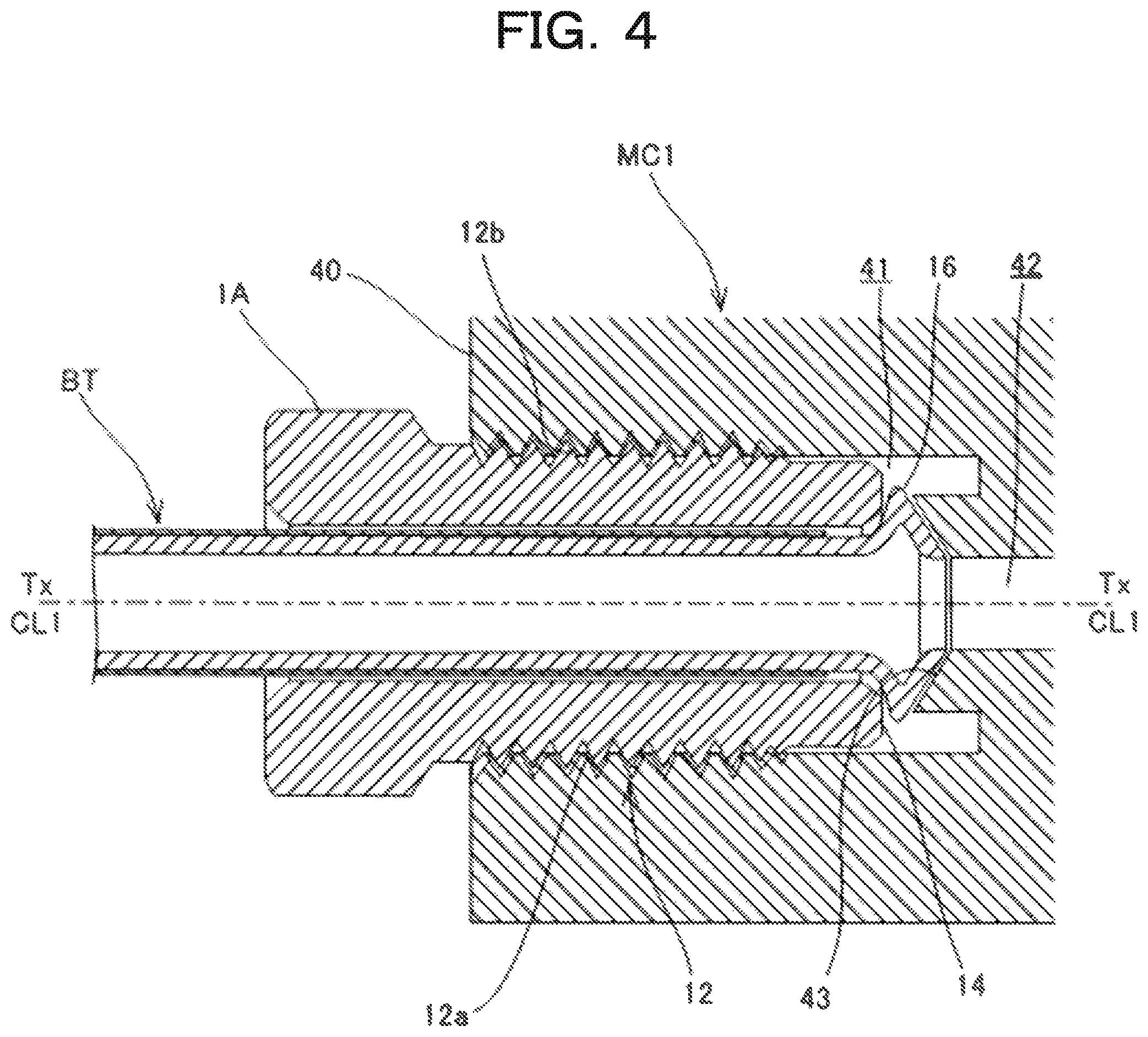 Patent US12297935 Figure 4 – Method for manufacturing a tube fitting