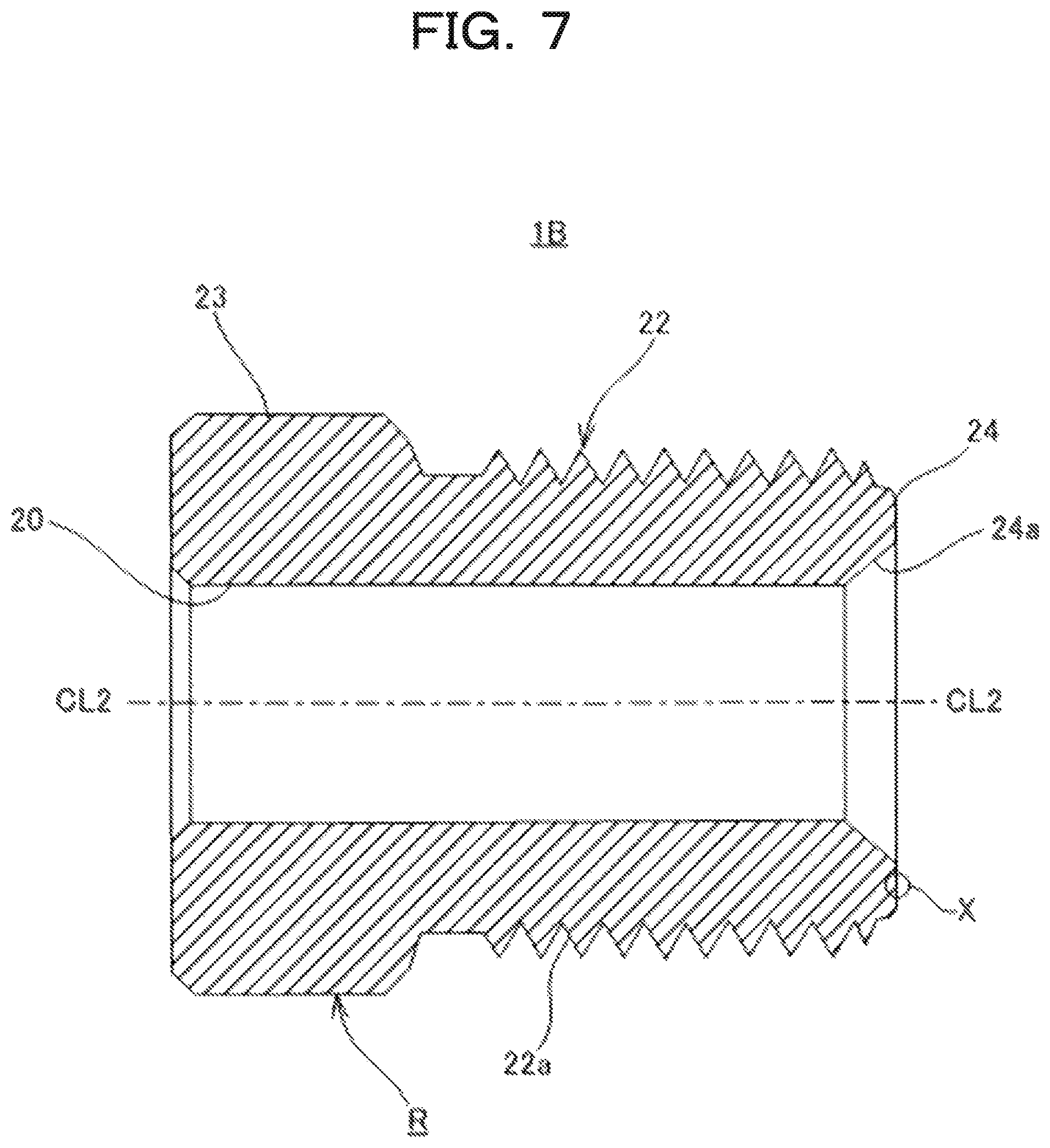 Patent US12297935 Figure 7 – Method for manufacturing a tube fitting