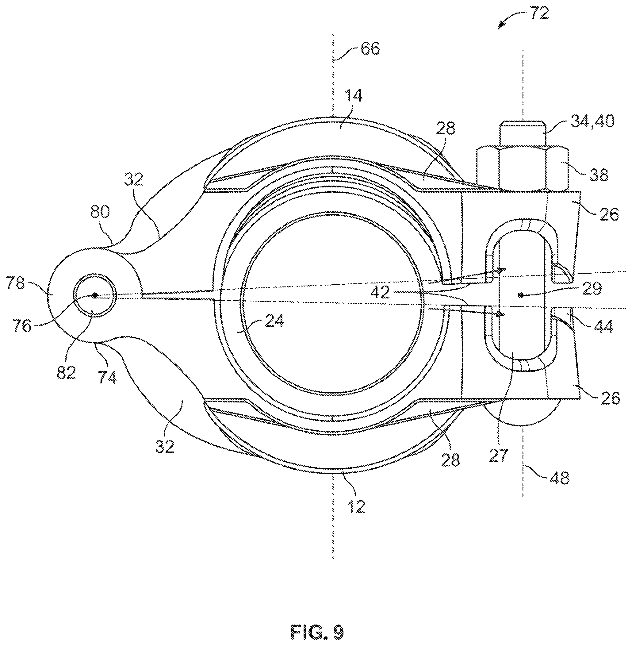 Patent US12297936 Figure 9 – Method of installing a pipe coupling
