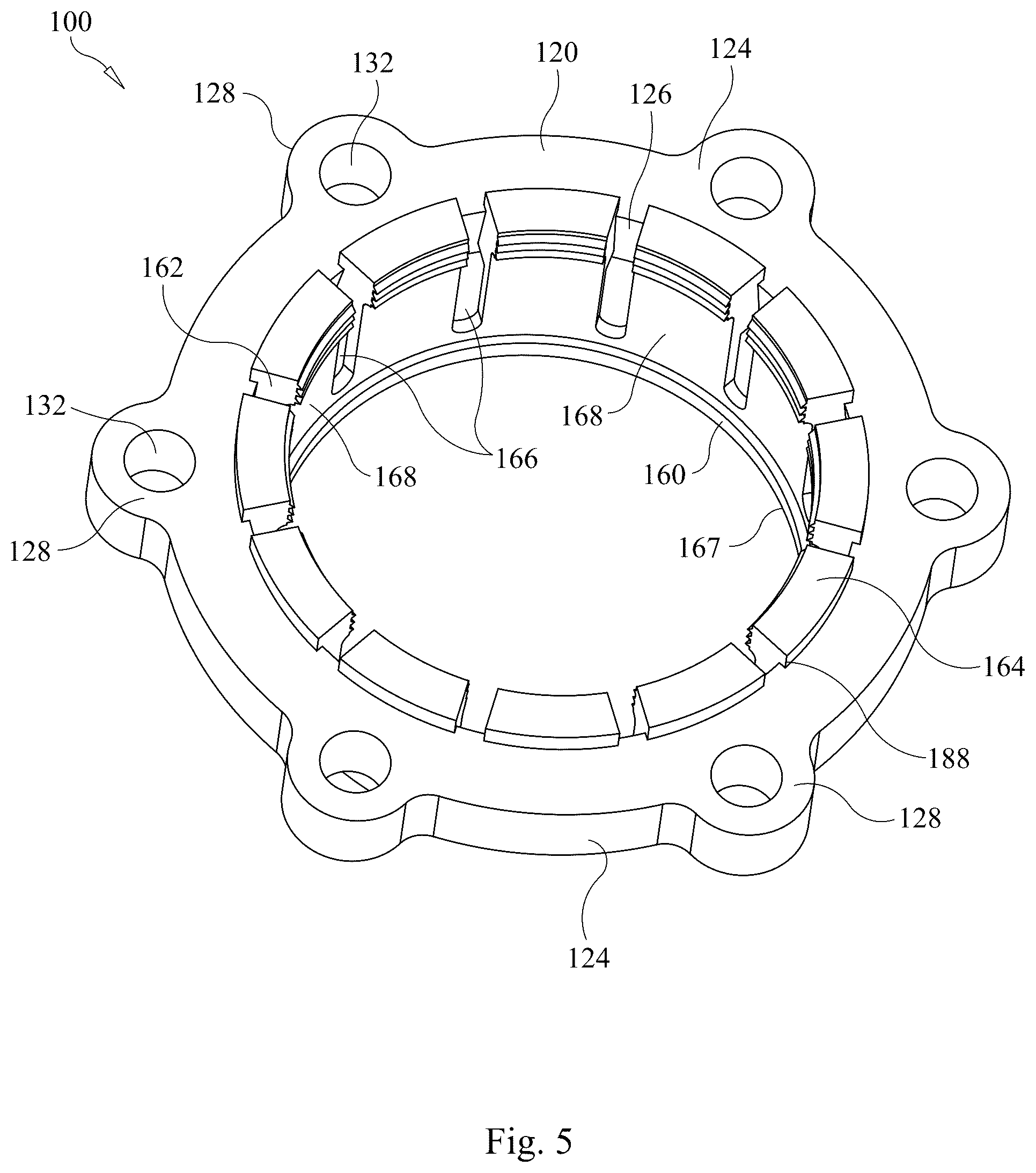 Patent US12297937 Figure 5 – Mechanical joint retainer gland