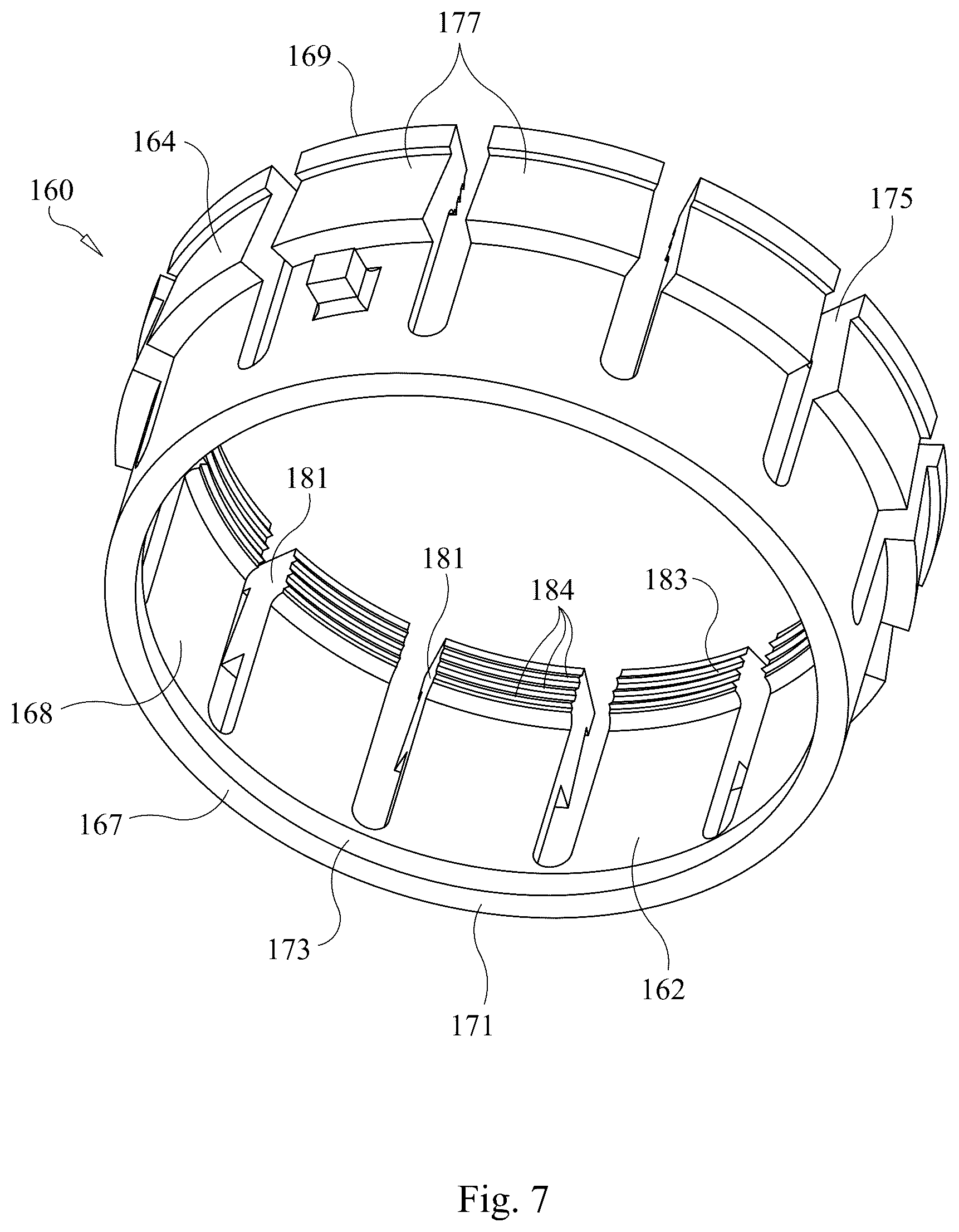 Patent US12297937 Figure 7 – Mechanical joint retainer gland