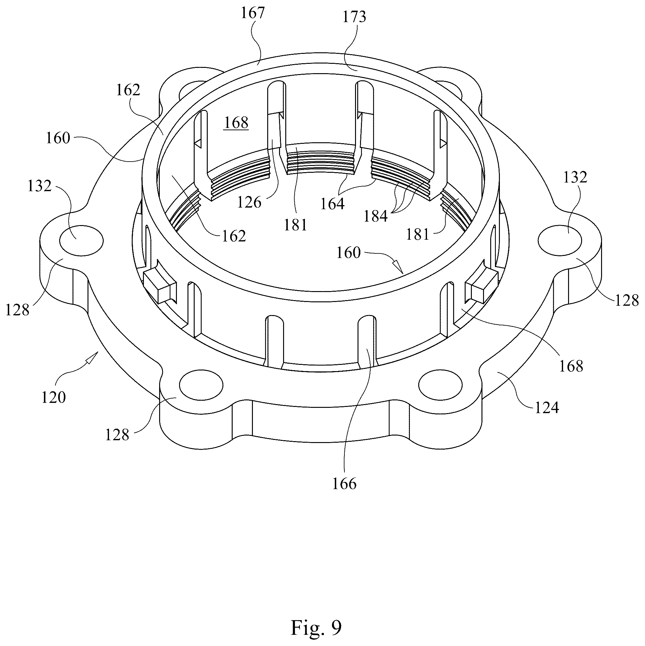 Patent US12297937 Figure 9 – Mechanical joint retainer gland