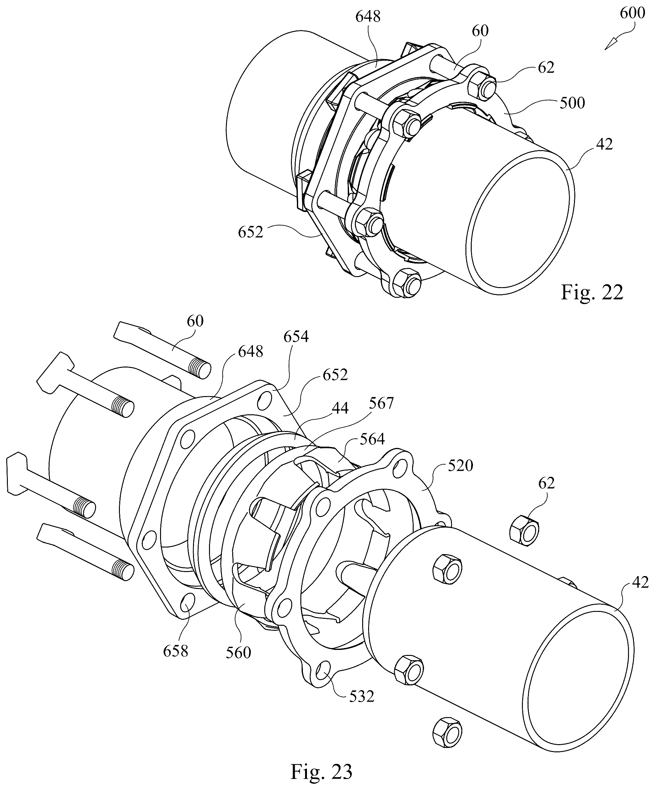 Patent US12297937 Figure 19 – Mechanical joint retainer gland