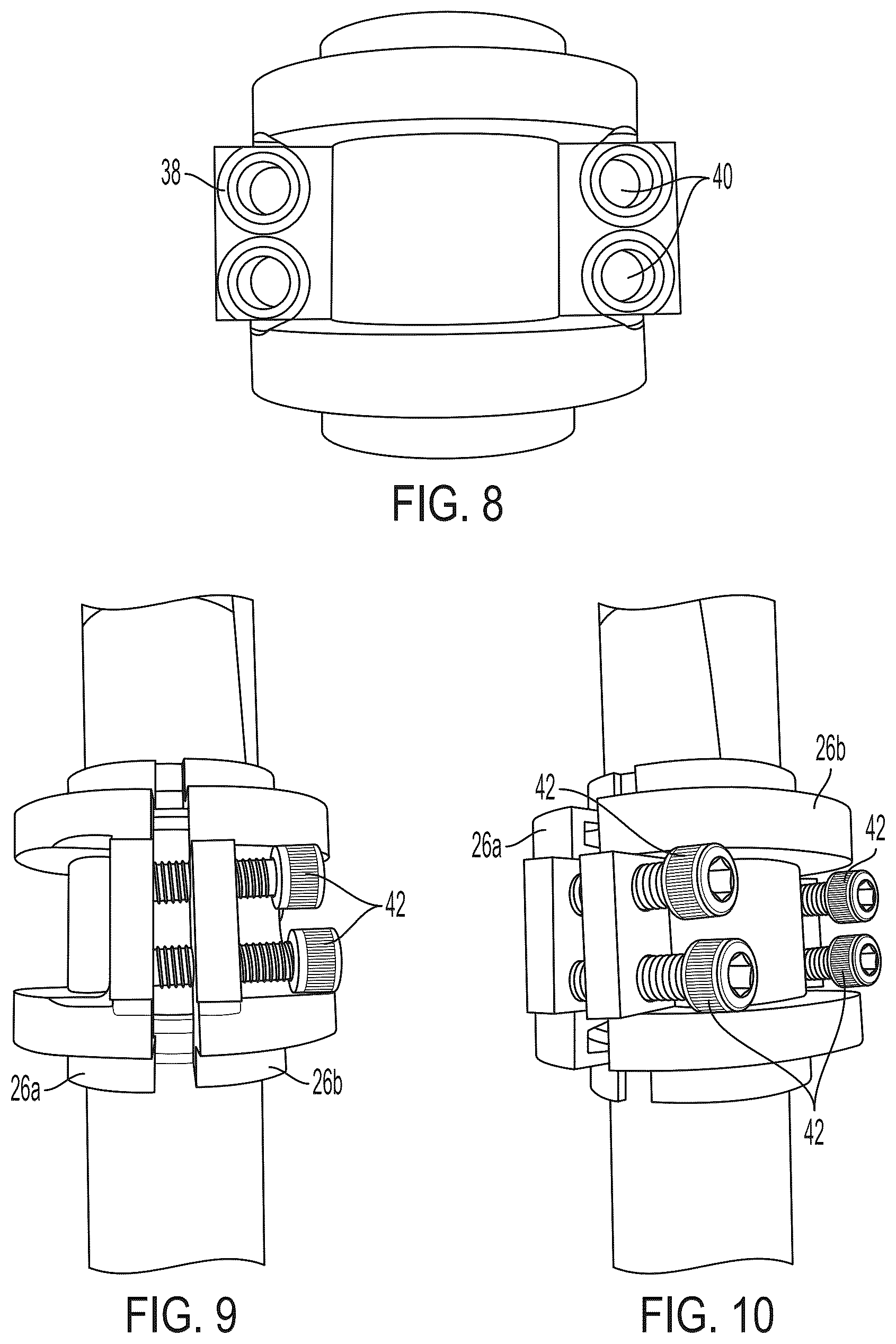 Patent US12297938 Figure 4 – Conduit coupler for coupling stub end conduits