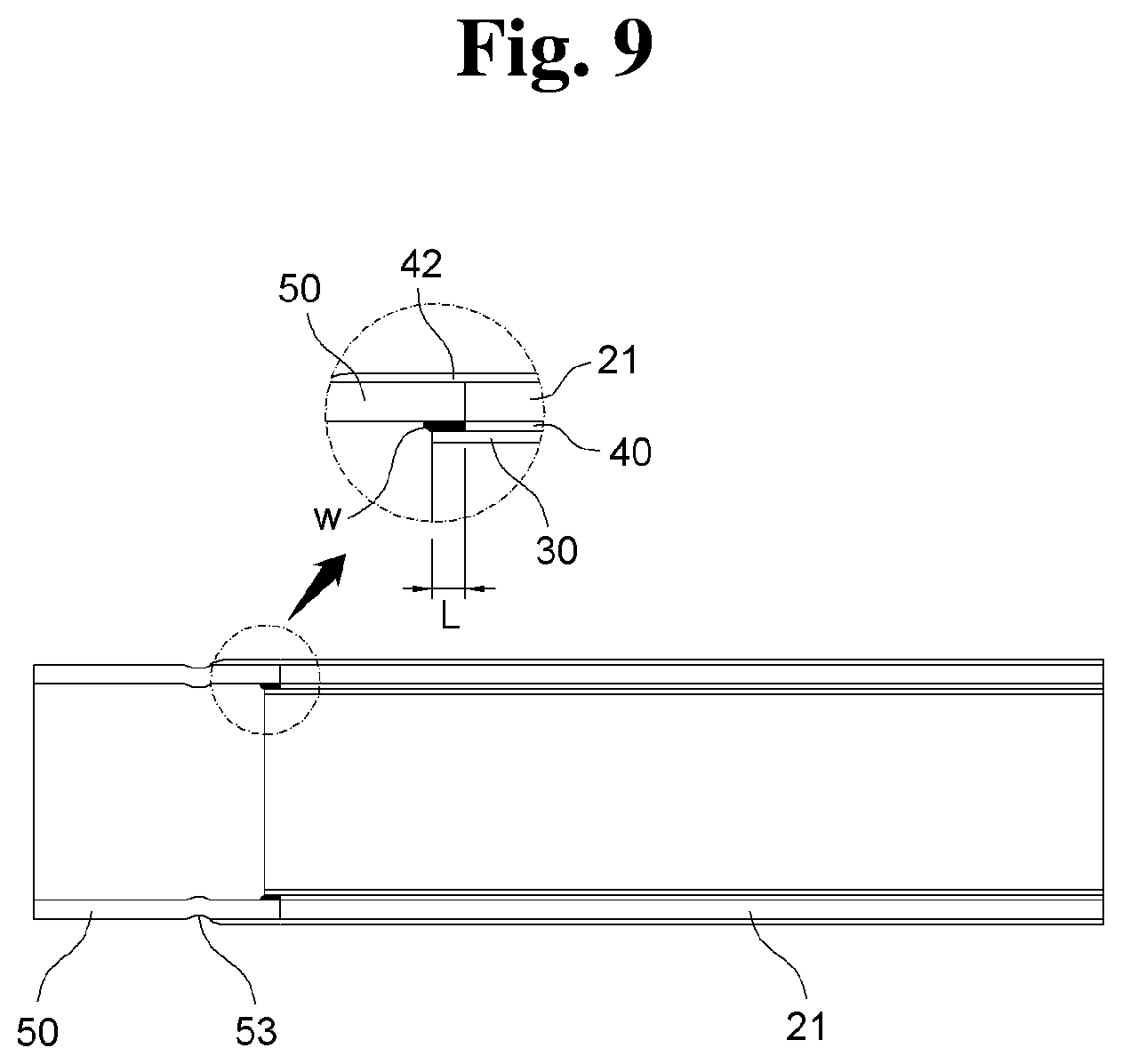 Patent US12297939 Figure 10 – Composite pipe formed by combining a main portion and a short pipe portion, and connection structure of the same