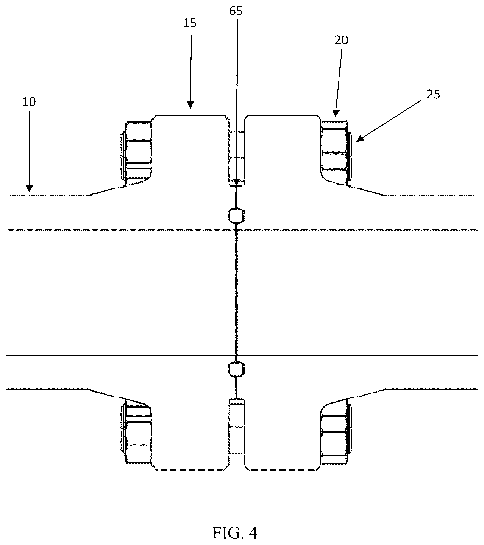 Patent US12297940 Figure 4 – Fabric and elastomeric seal for flanged connections