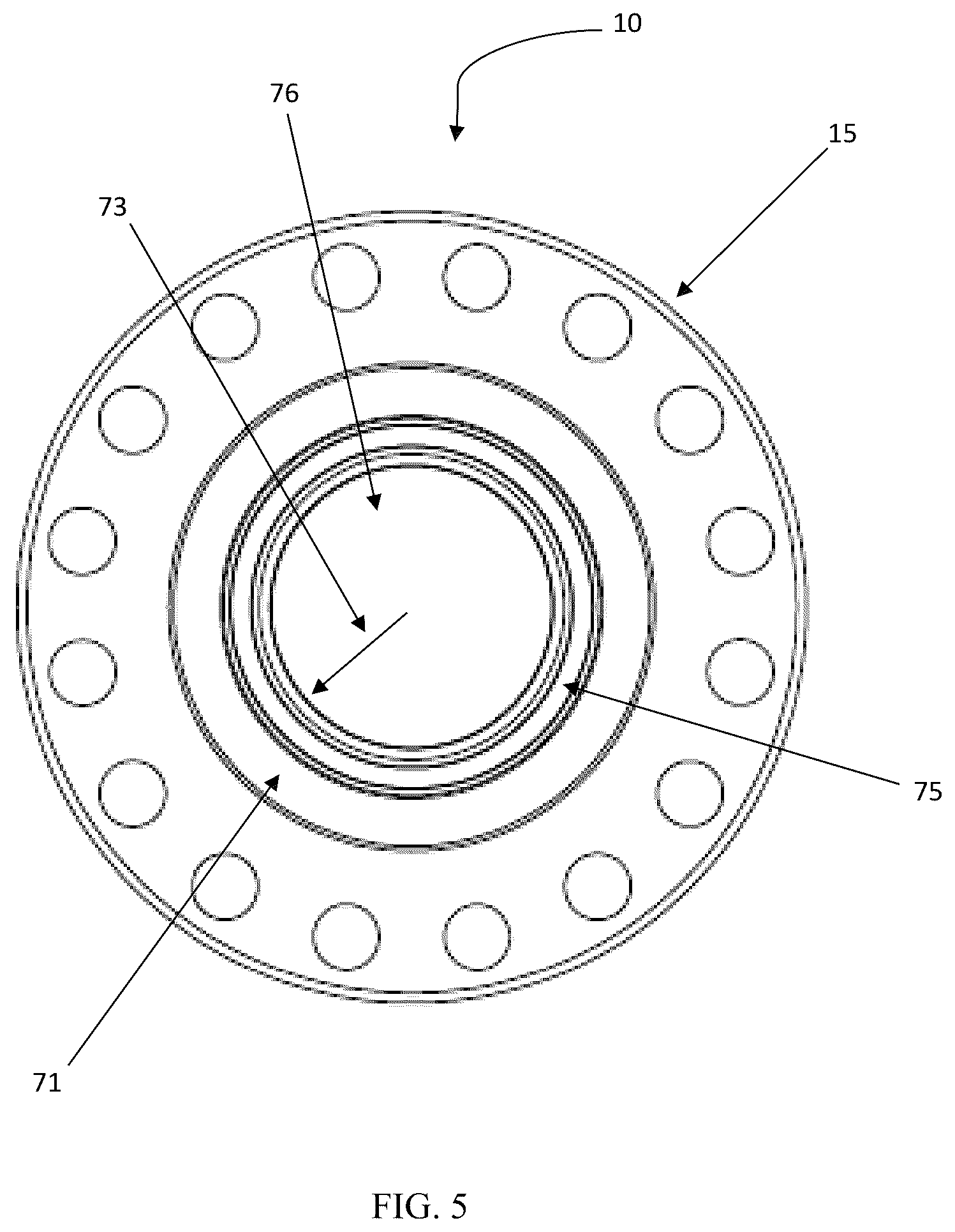Patent US12297940 Figure 5 – Fabric and elastomeric seal for flanged connections