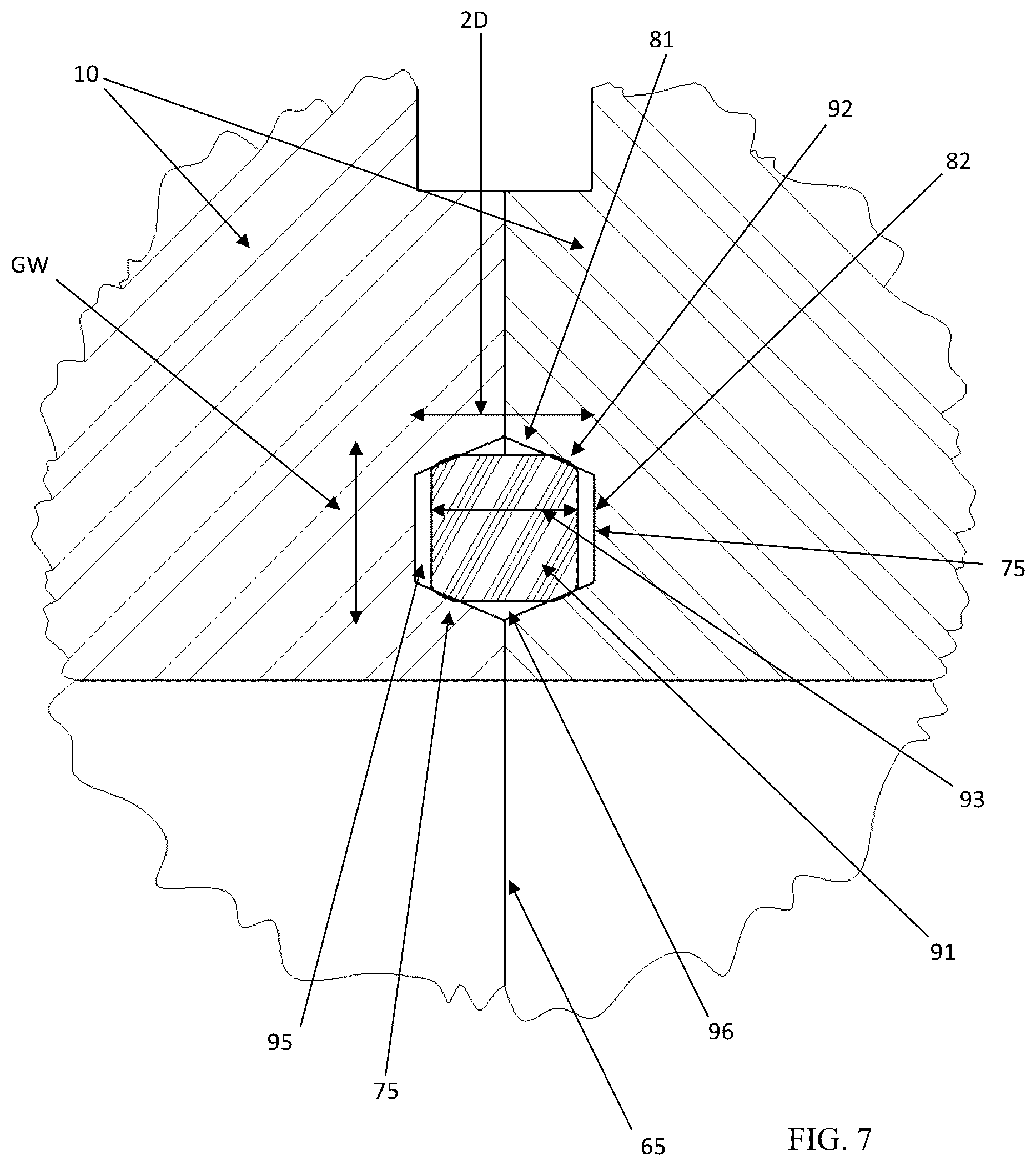 Patent US12297940 Figure 8 – Fabric and elastomeric seal for flanged connections