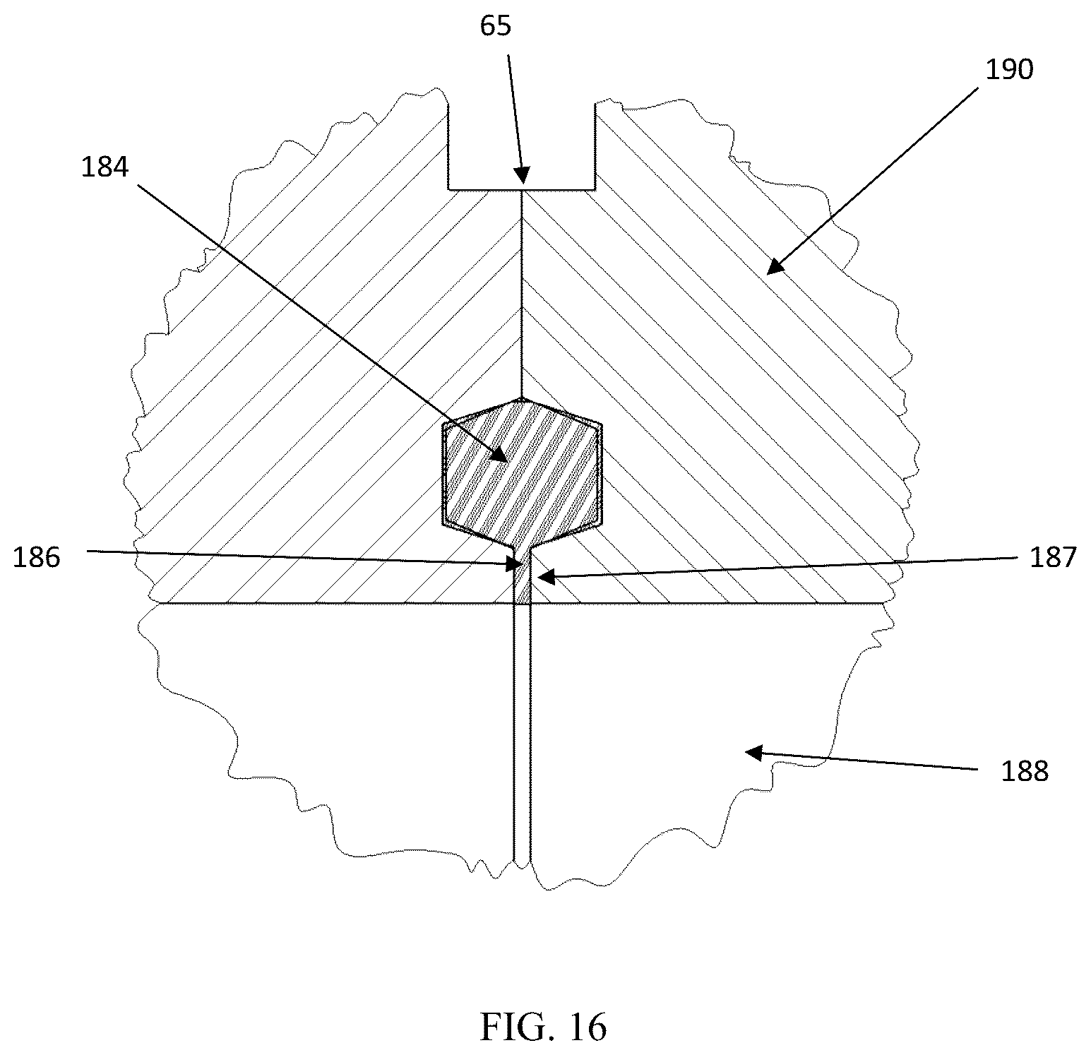 Patent US12297940 Figure 16 – Fabric and elastomeric seal for flanged connections
