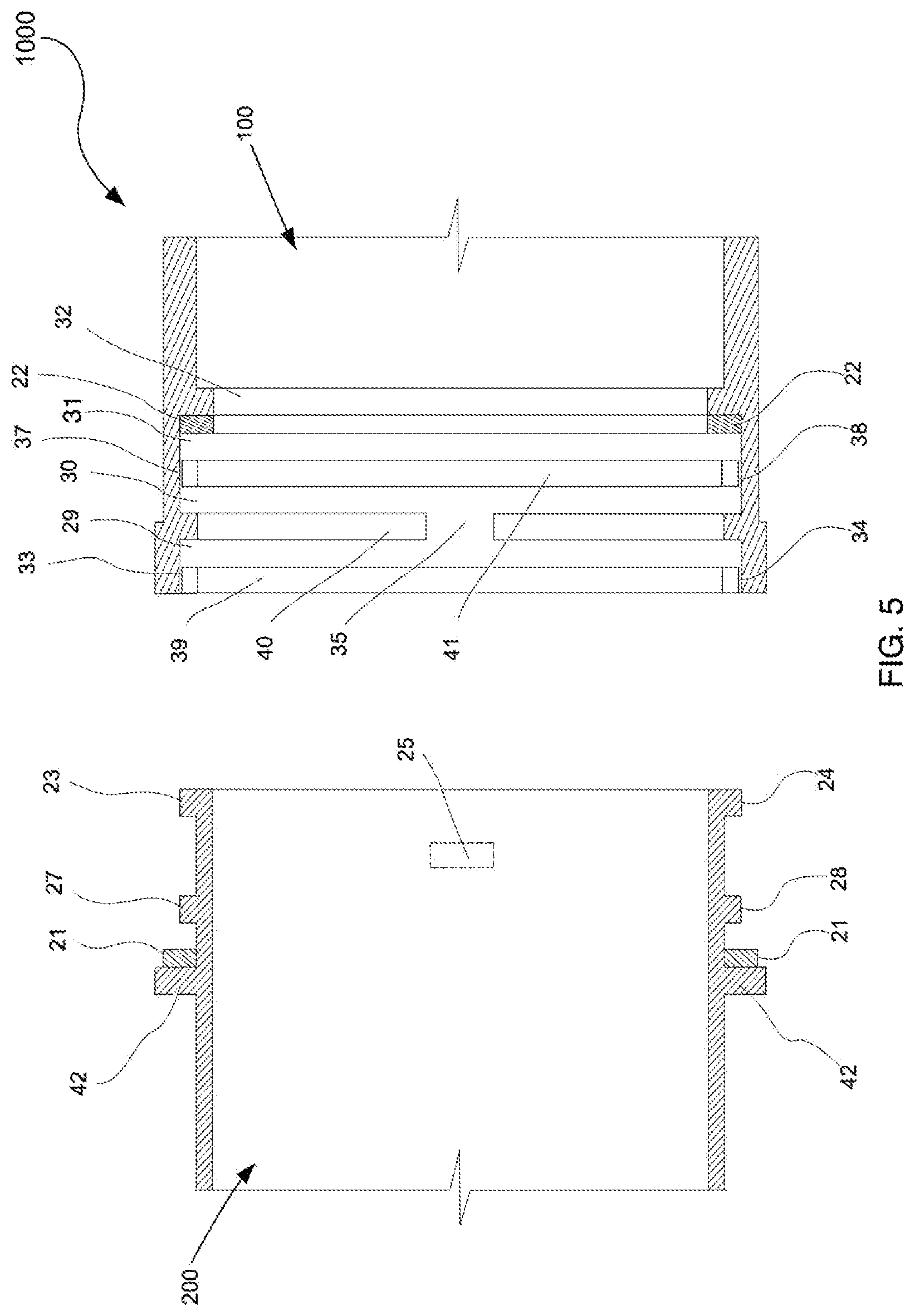 Patent US12297945 Figure 5 – Tube connection and its mechanism
