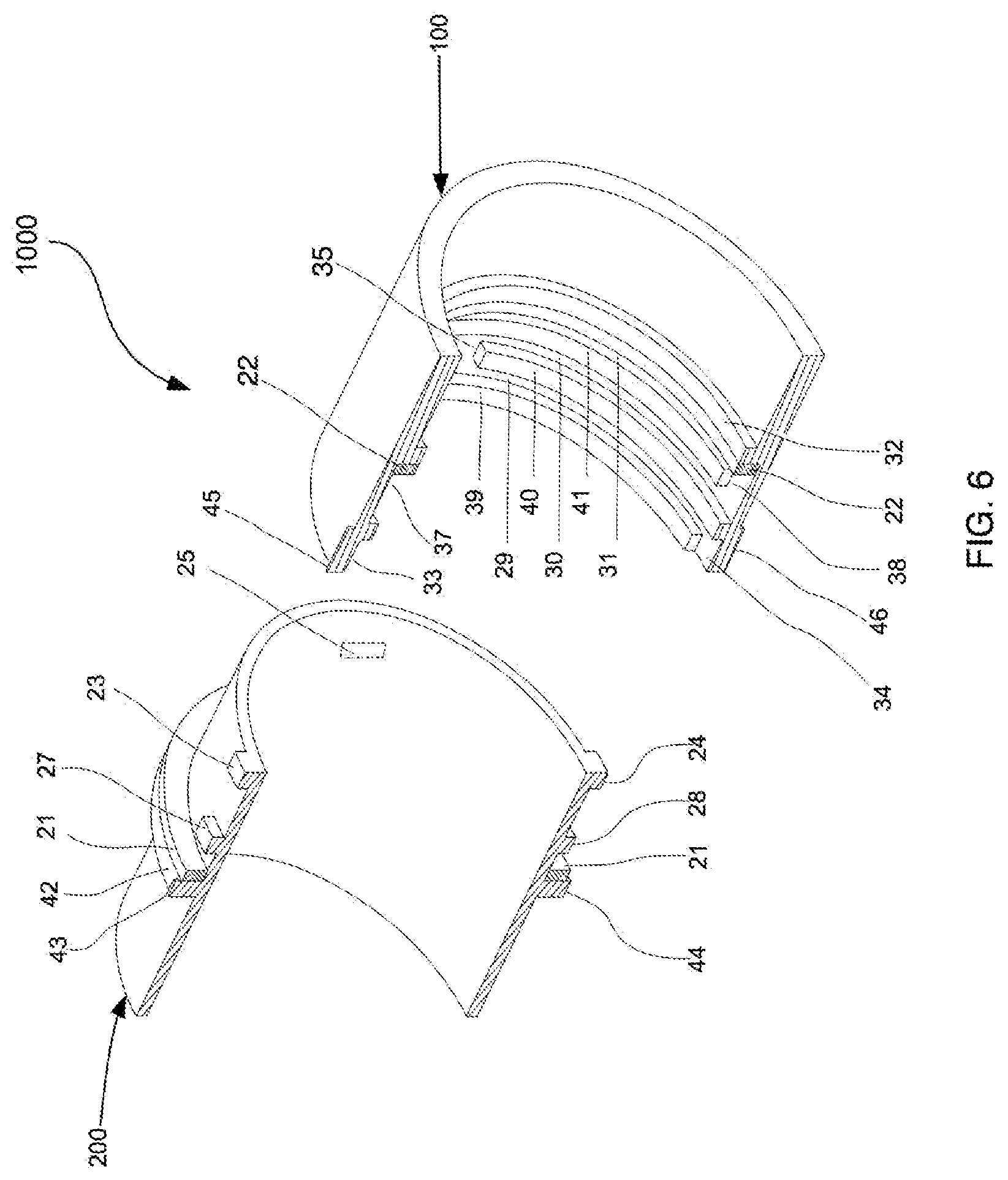 Patent US12297945 Figure 6 – Tube connection and its mechanism