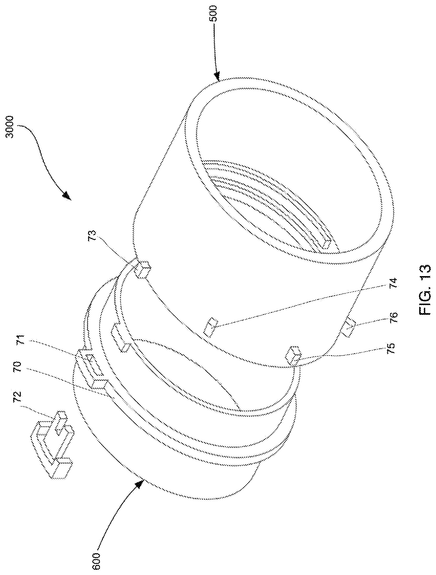 Patent US12297945 Figure 13 – Tube connection and its mechanism