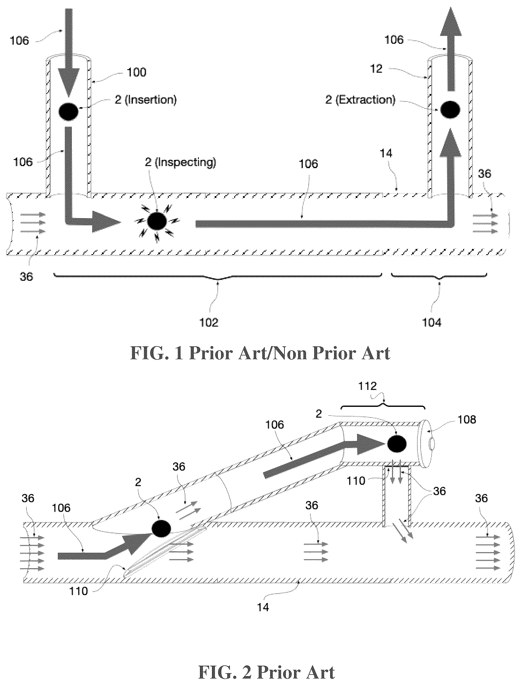 Patent US12297949 Figure 1 – In-pipe device catcher