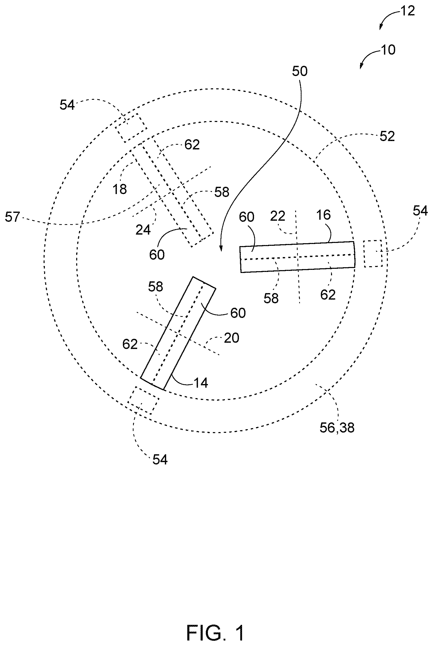 Patent US12297952 Figure 1 – Apparatuses configured to allow real-time adjustments of locking dimensions
