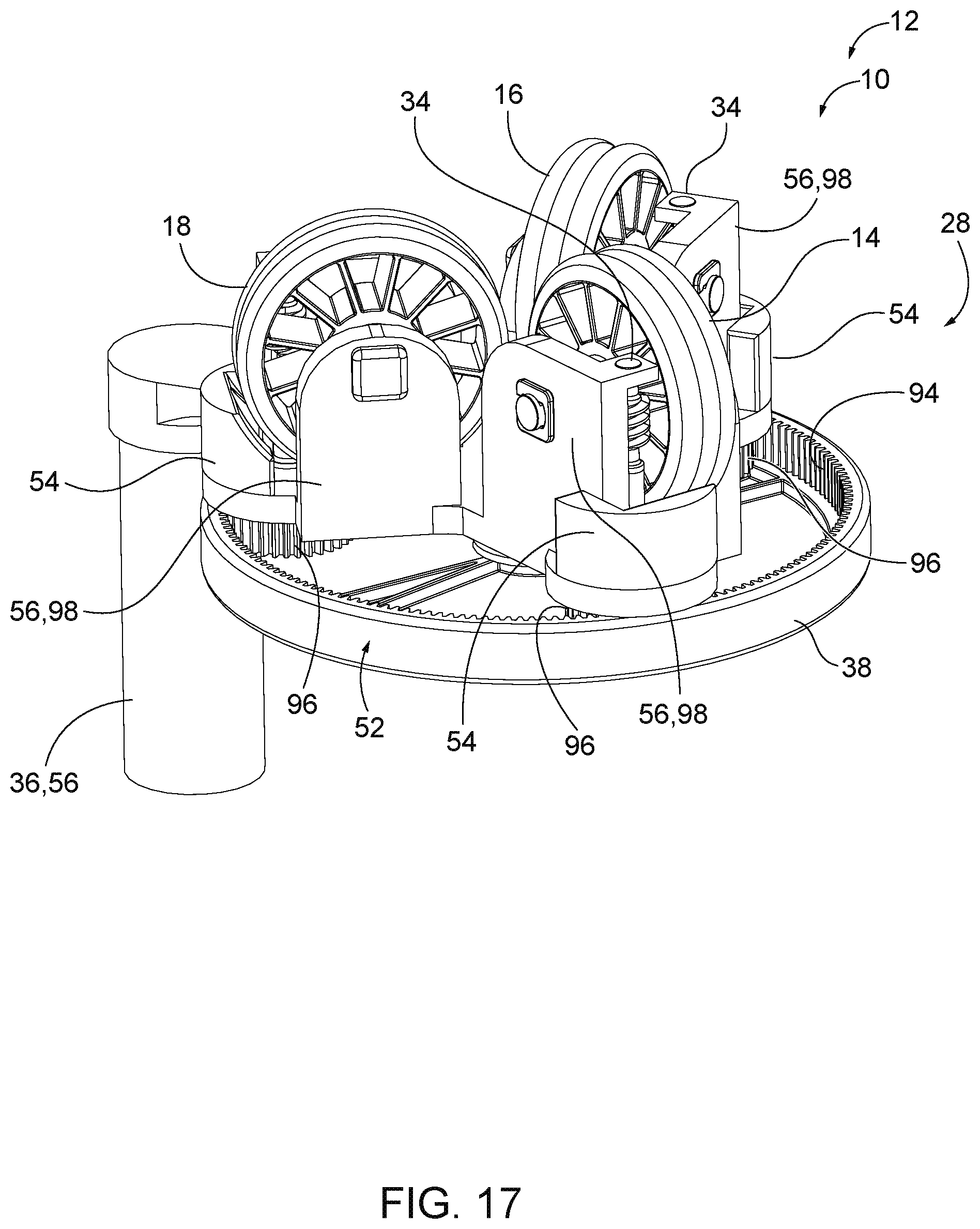 Patent US12297952 Figure 9 – Apparatuses configured to allow real-time adjustments of locking dimensions