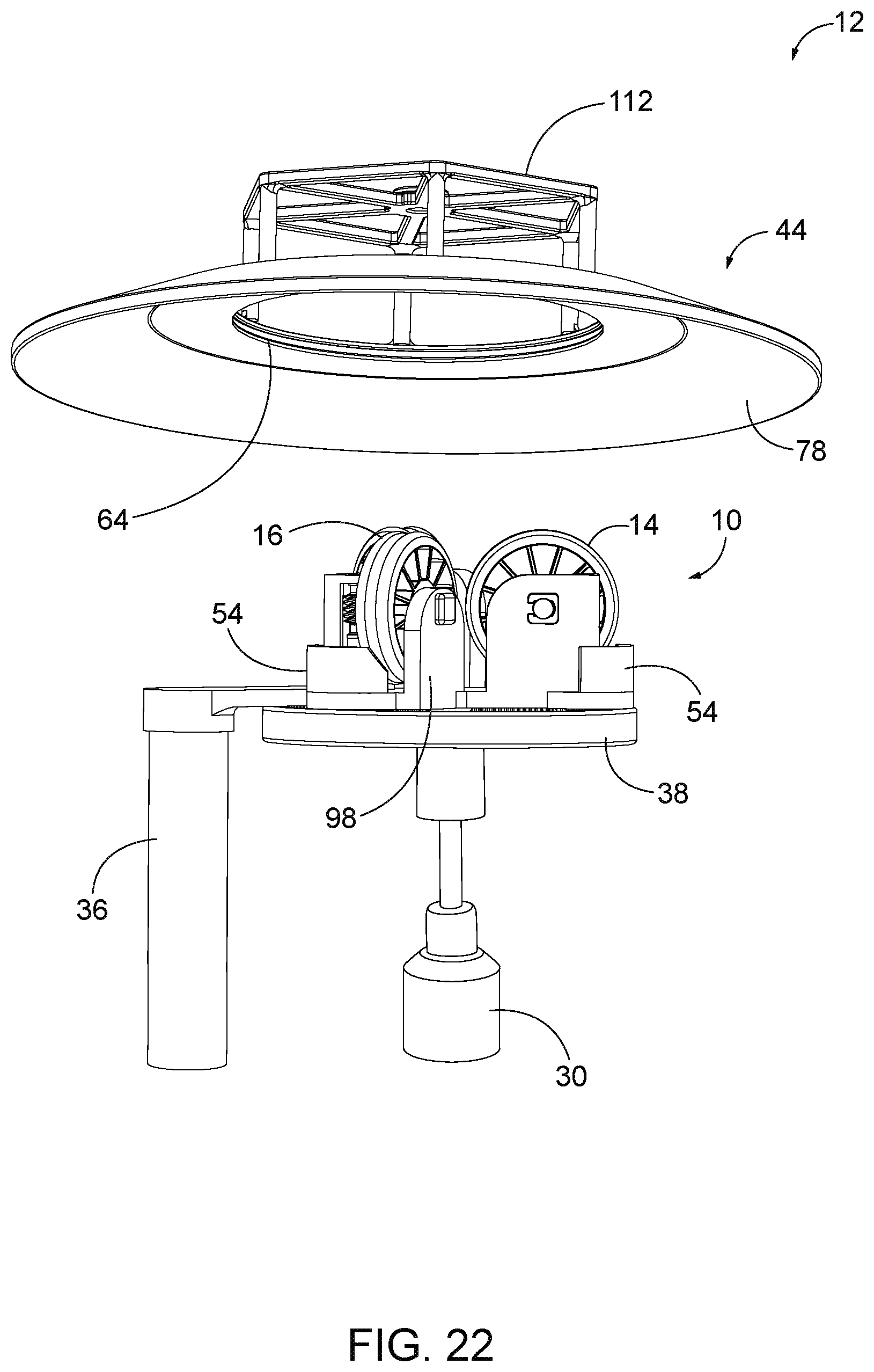 Patent US12297952 Figure 12 – Apparatuses configured to allow real-time adjustments of locking dimensions