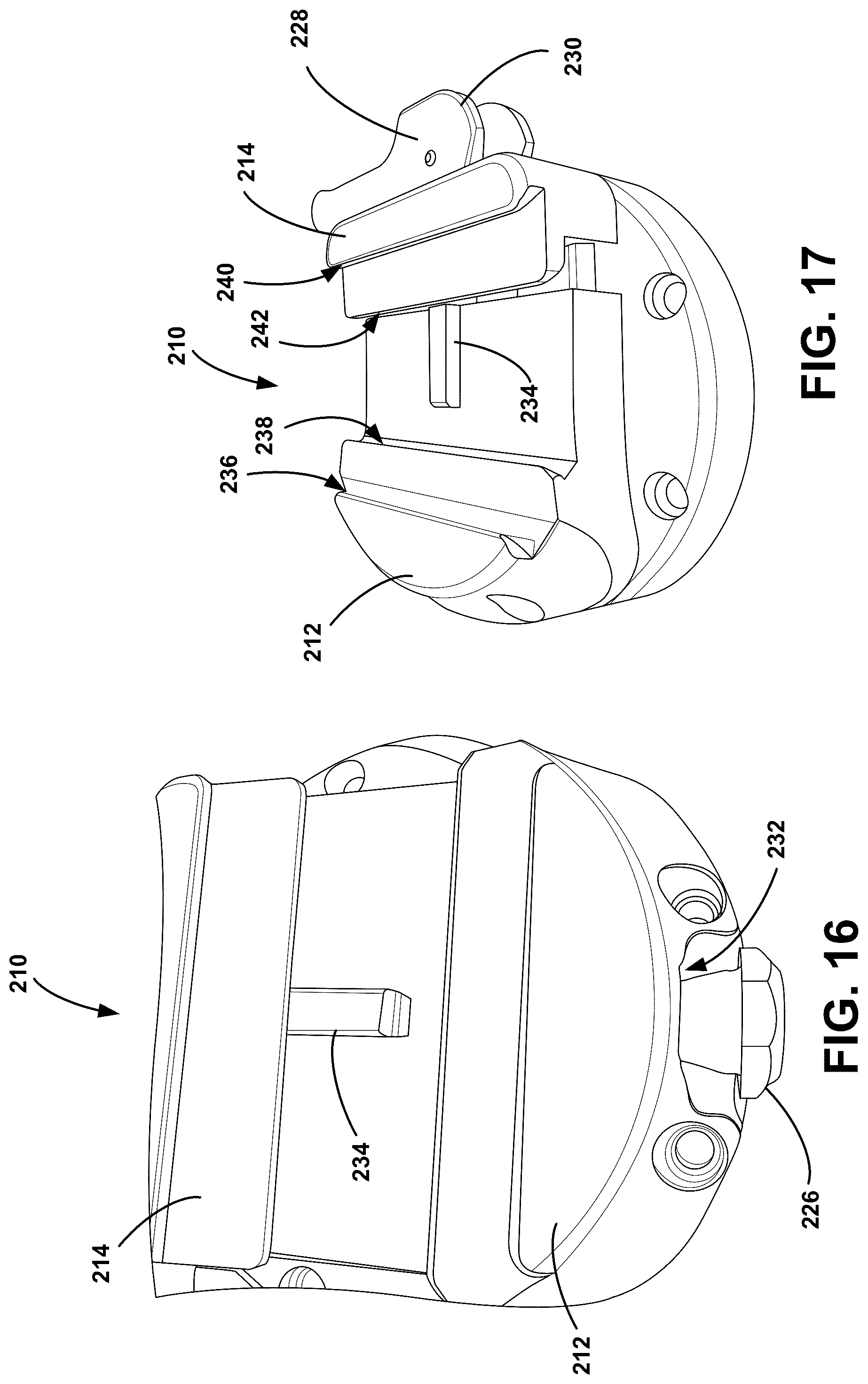 Patent US12297953 Figure 13 – Adjustable clamping device and leveling base with multidirectional adjustment