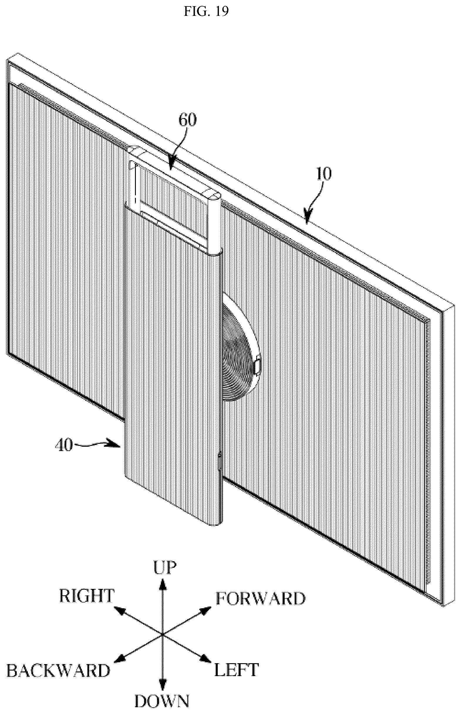 Patent US12297954 Figure 19 – Display stand and display apparatus including the same