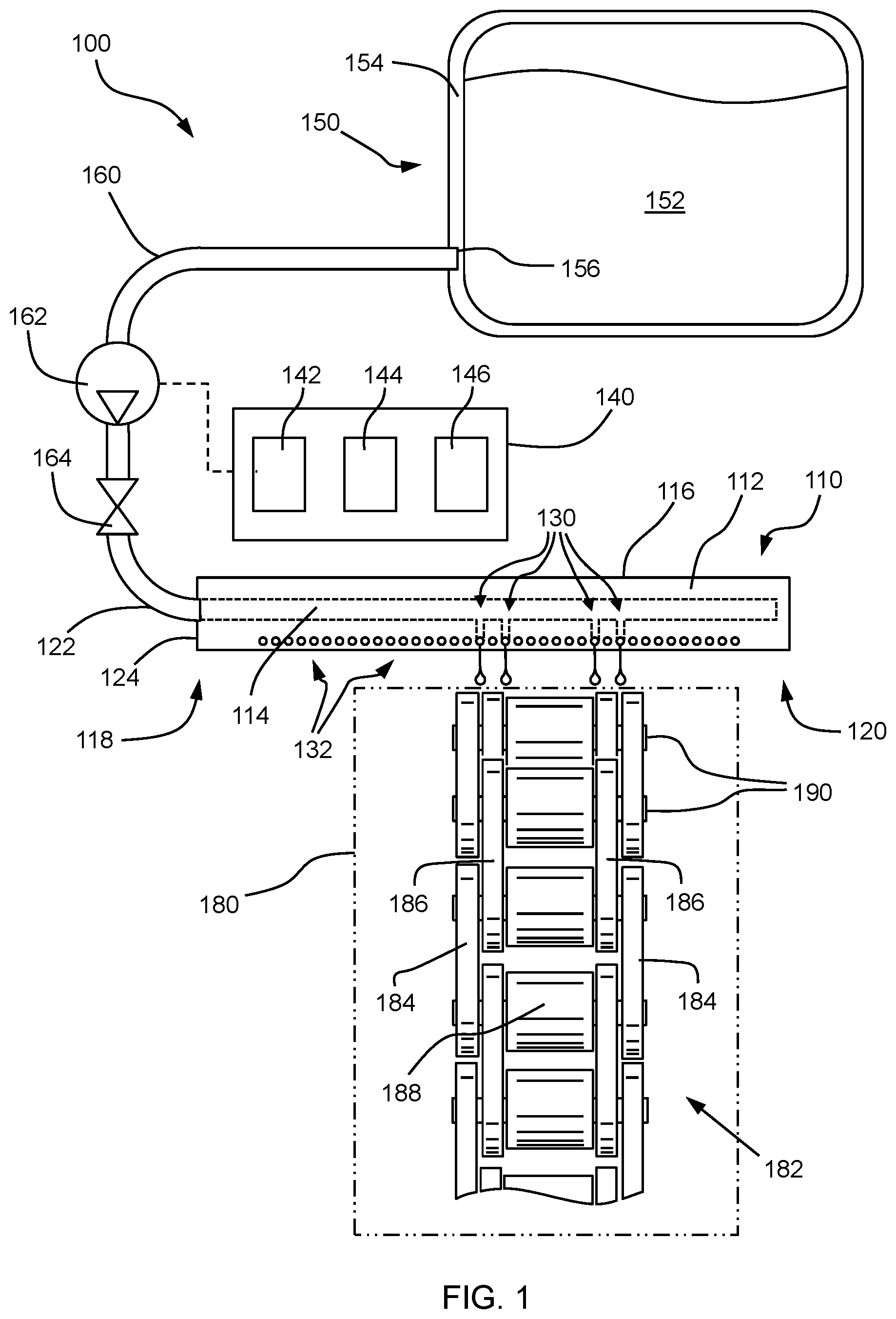 Patent US12297957 Figure 1 – Lubricating tubes, systems, and methods