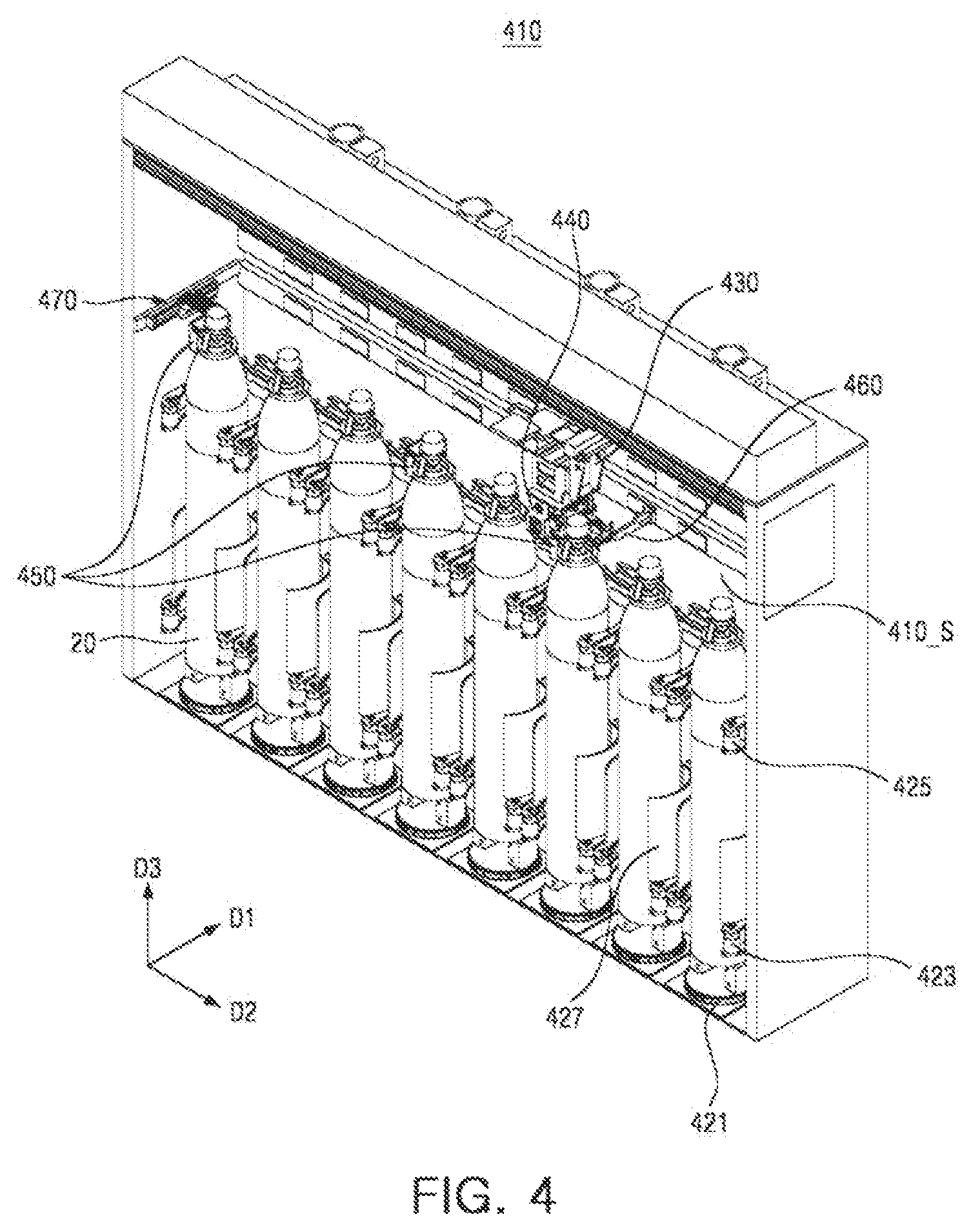 Patent US12297959 Figure 3 – Gas cylinder automation system