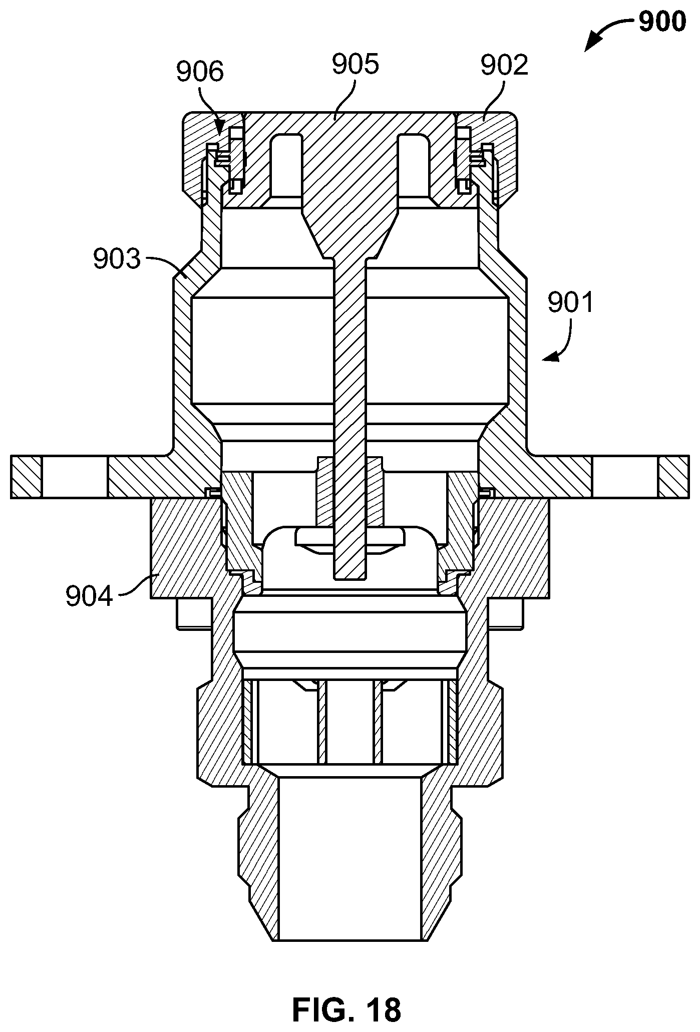Patent US12297961 Figure 15 – Low emission receptacles