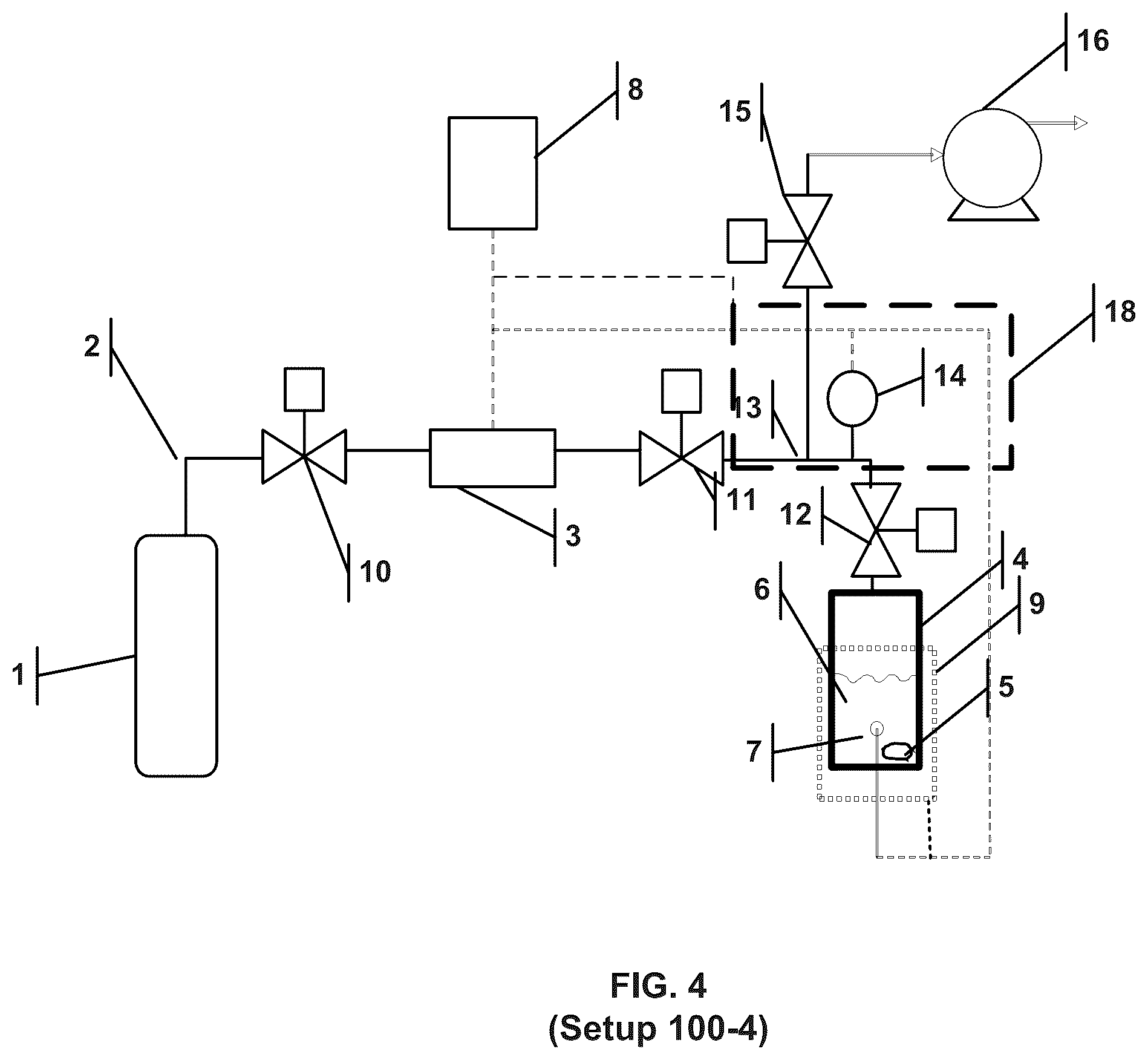 Patent US12297964 Figure 4 – Liquefied gas solution container apparatus and method for dispensing