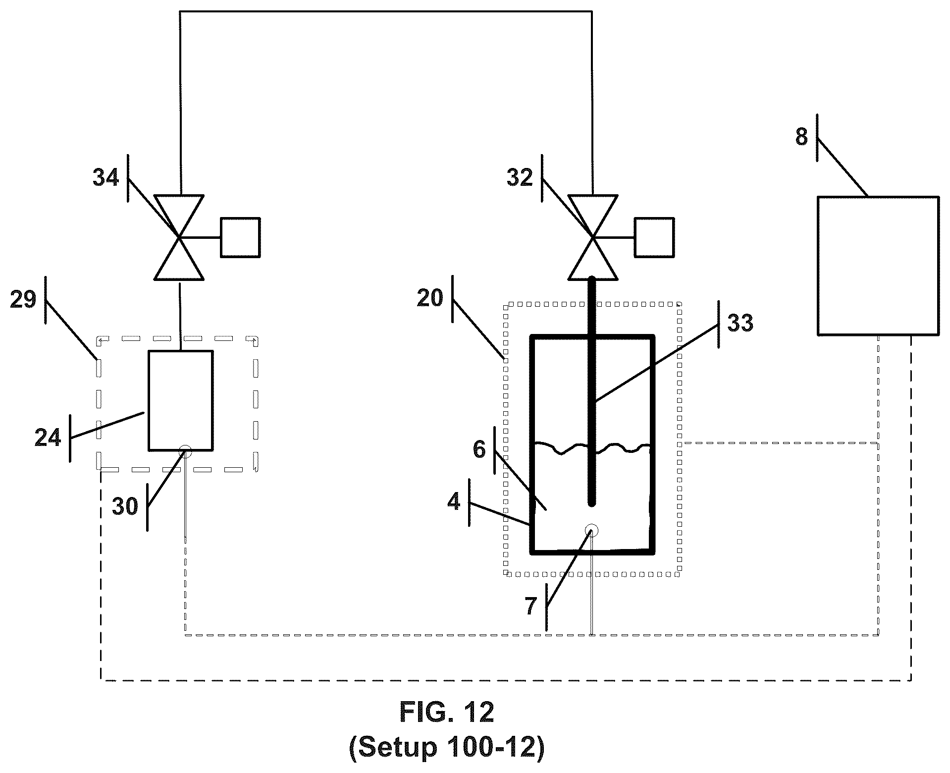 Patent US12297964 Figure 12 – Liquefied gas solution container apparatus and method for dispensing