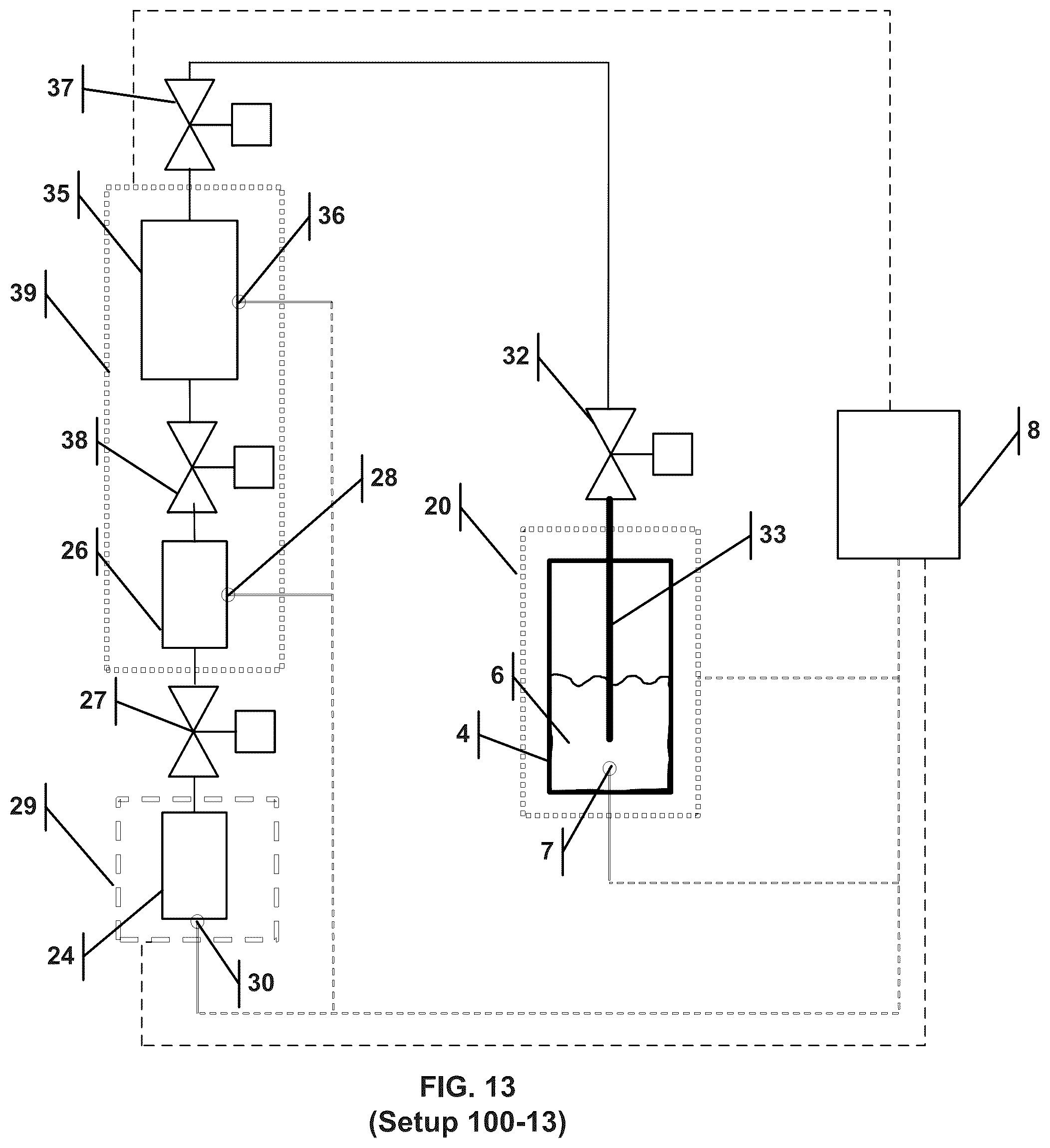Patent US12297964 Figure 13 – Liquefied gas solution container apparatus and method for dispensing