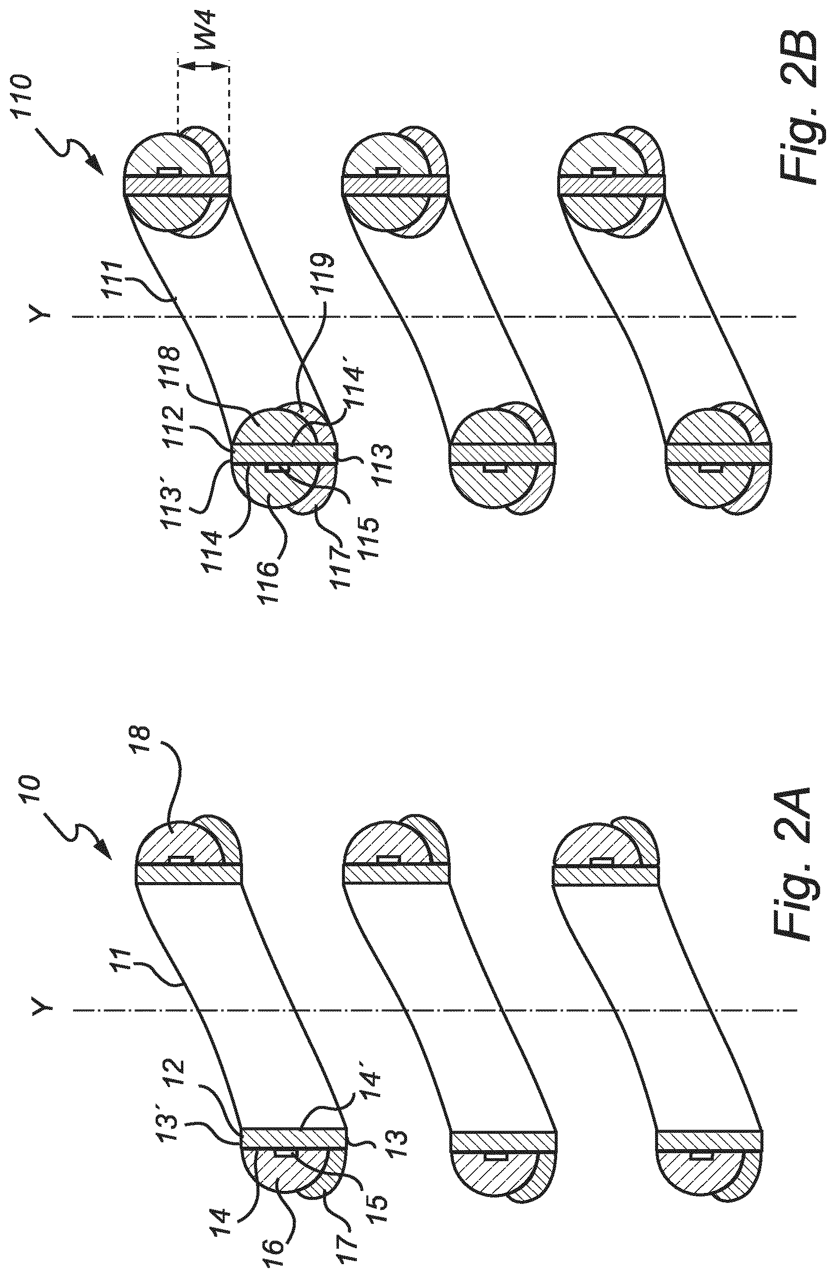 Patent US12297968 Figure 2 – LED filament for emitting directional light