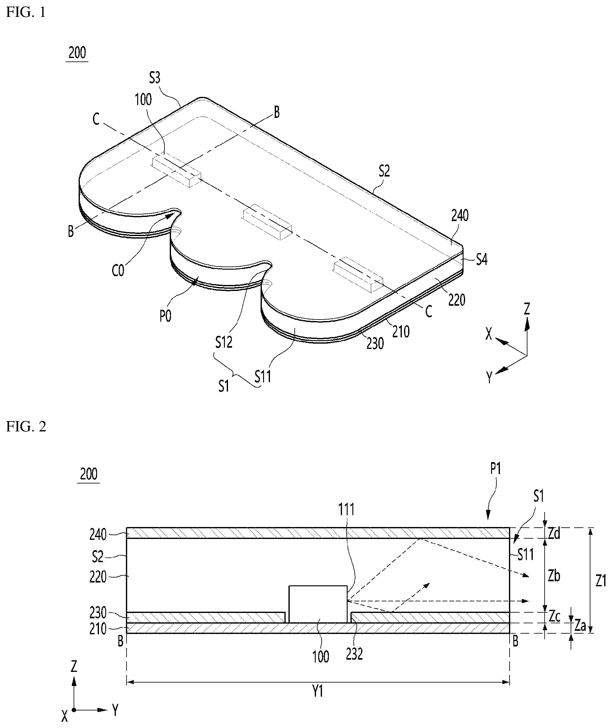 Patent US12297969 Figure 1 – Lighting module and lighting device comprising same