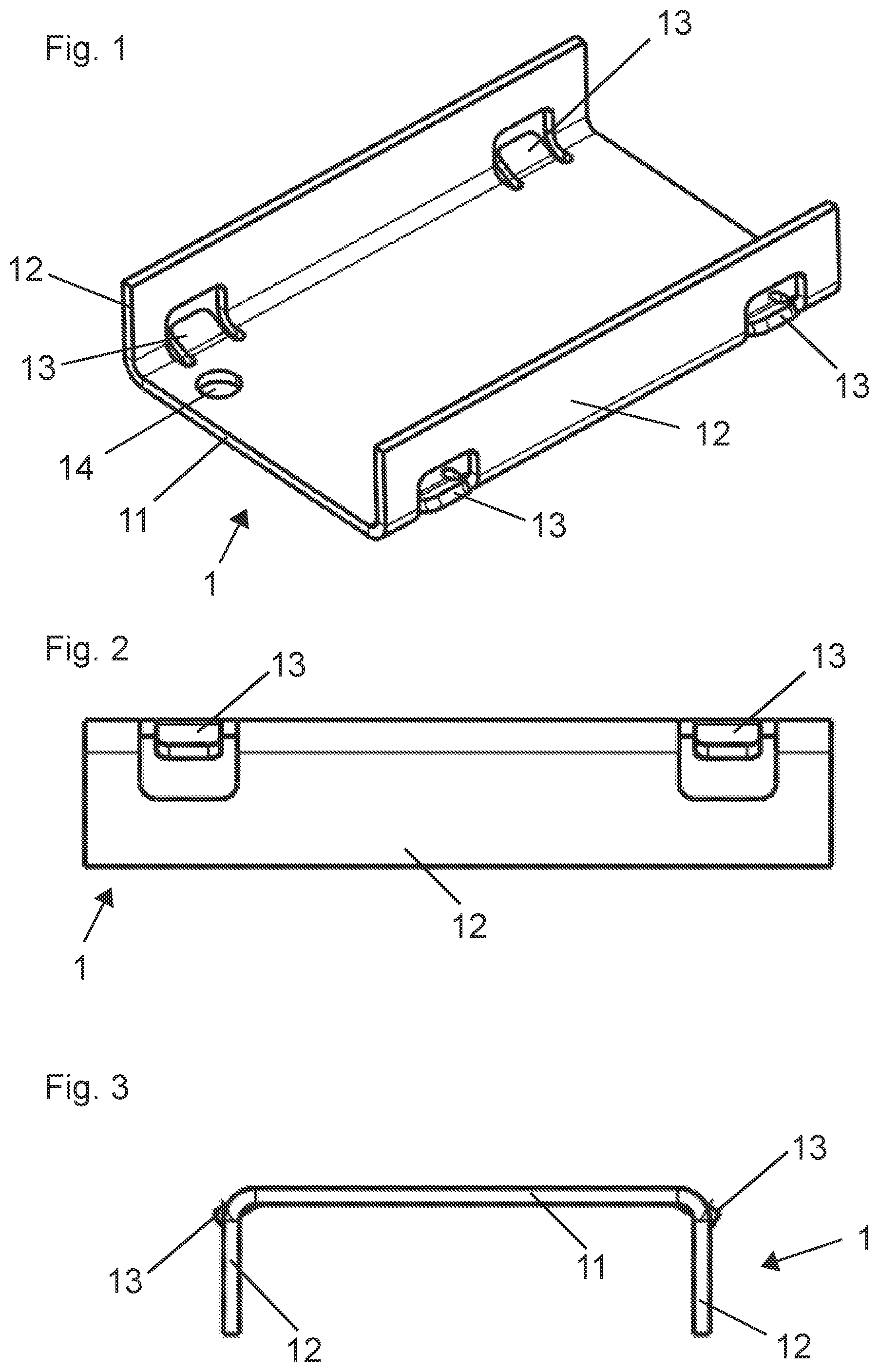 Patent US12297972 Figure 1 – Arrangement for a vehicle lamp