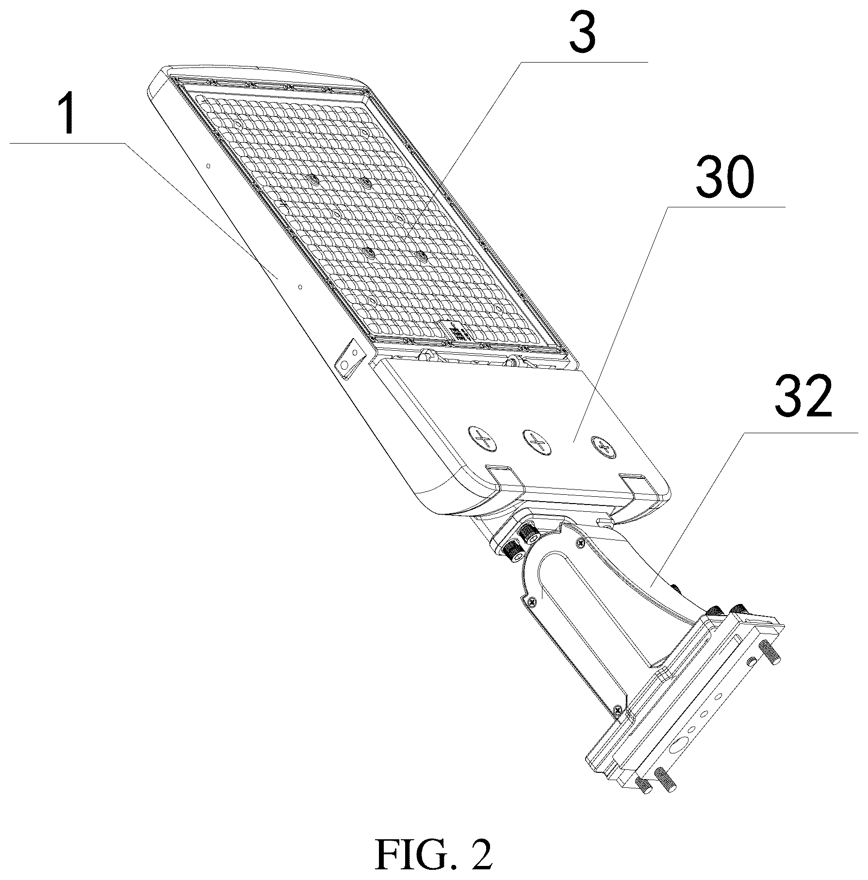 Patent US12297977 Figure 2 – LED lamp