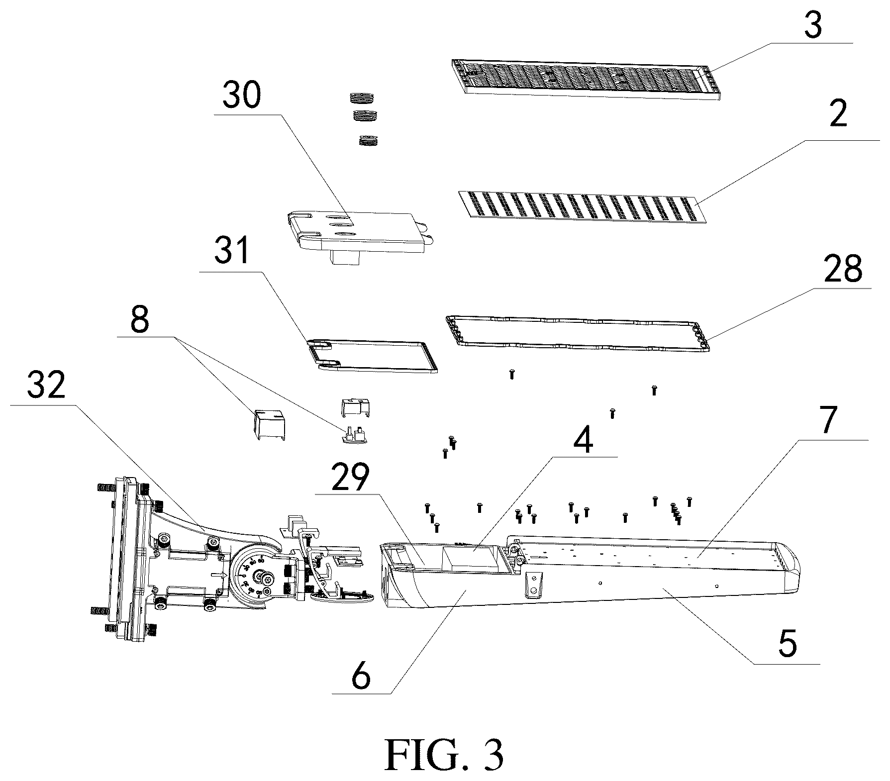 Patent US12297977 Figure 3 – LED lamp