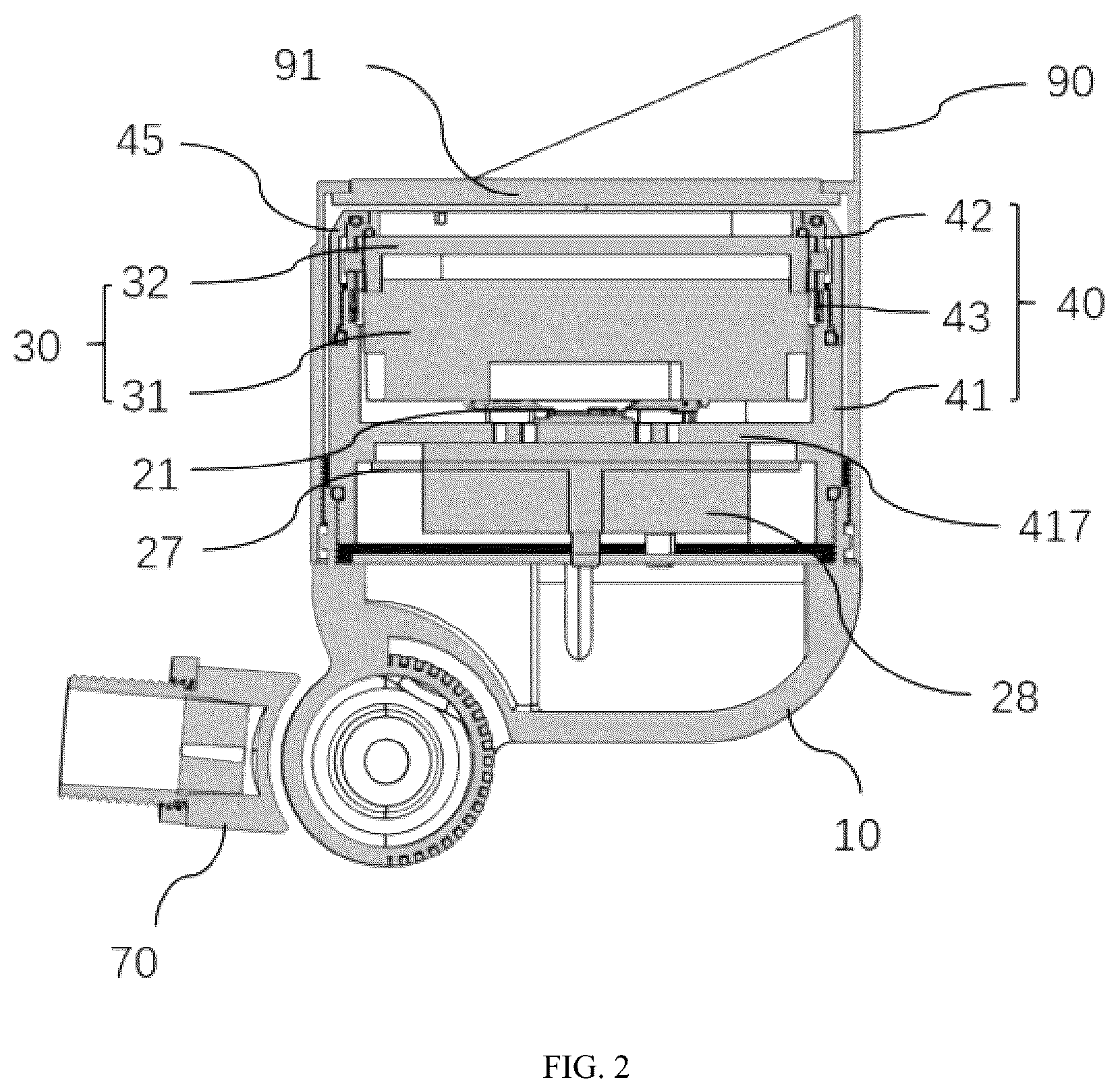 Patent US12297978 Figure 2 – Multi-angle adjustable spot-flood light
