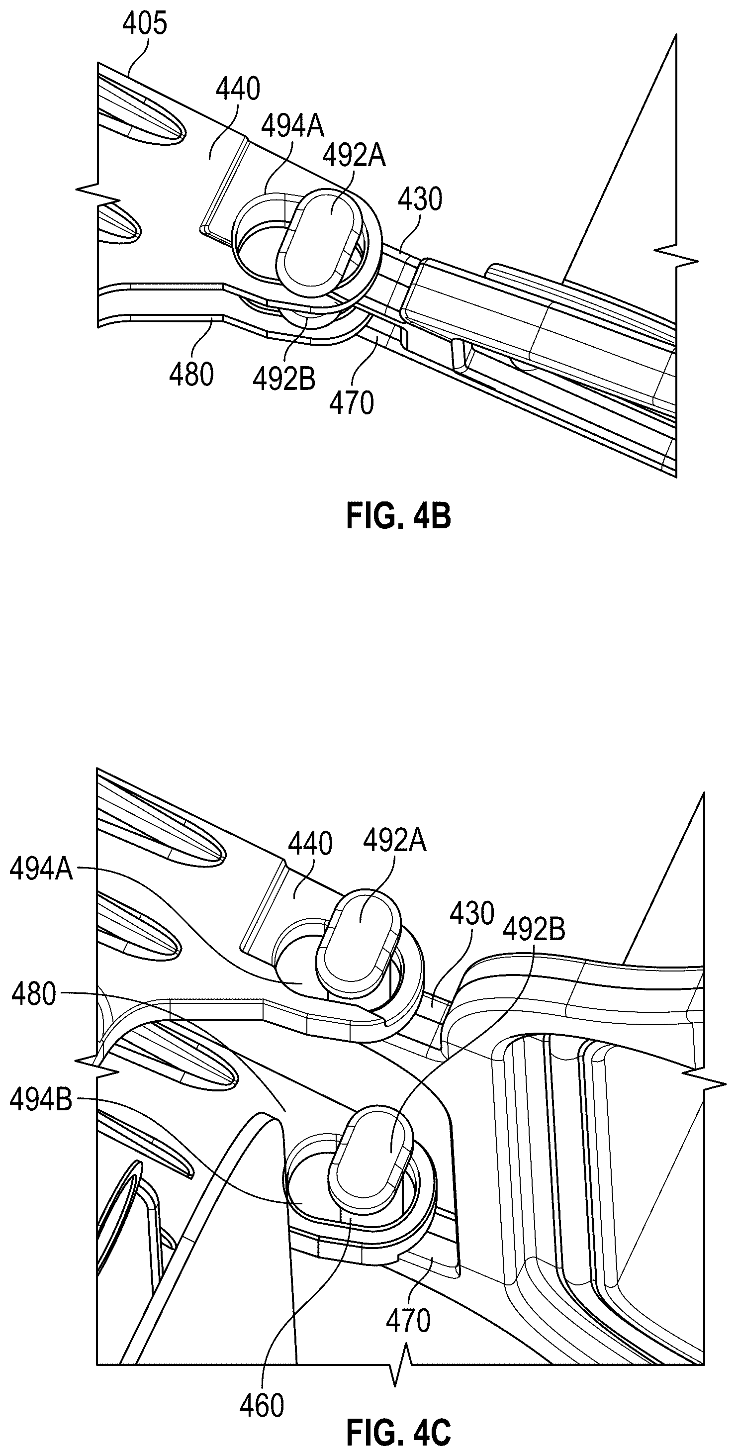 Patent US12297979 Figure 6 – Replaceable and reversible light engine with positive locking and safety stopper
