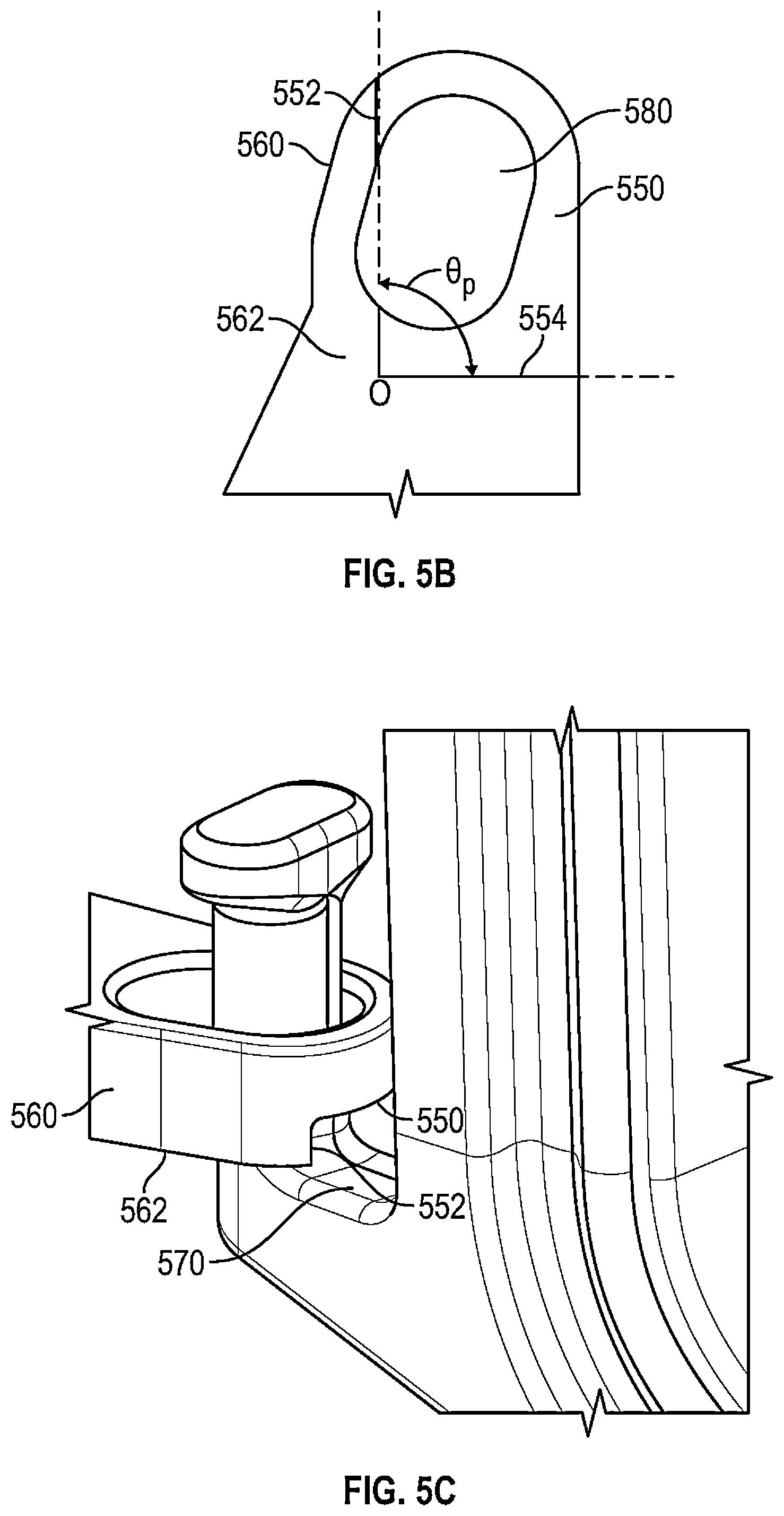 Patent US12297979 Figure 8 – Replaceable and reversible light engine with positive locking and safety stopper