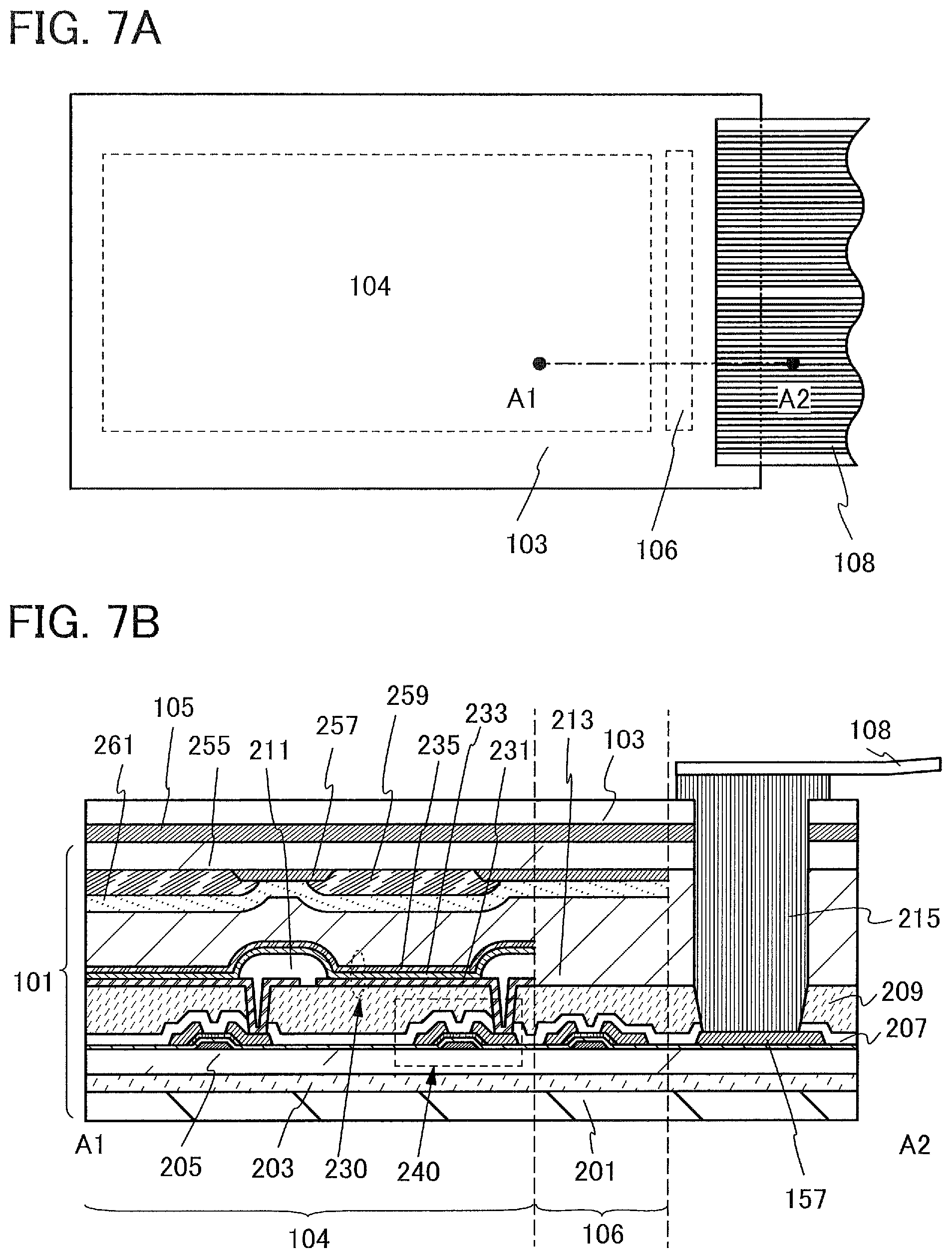 Patent US12297981 Figure 7 – Light-emitting device
