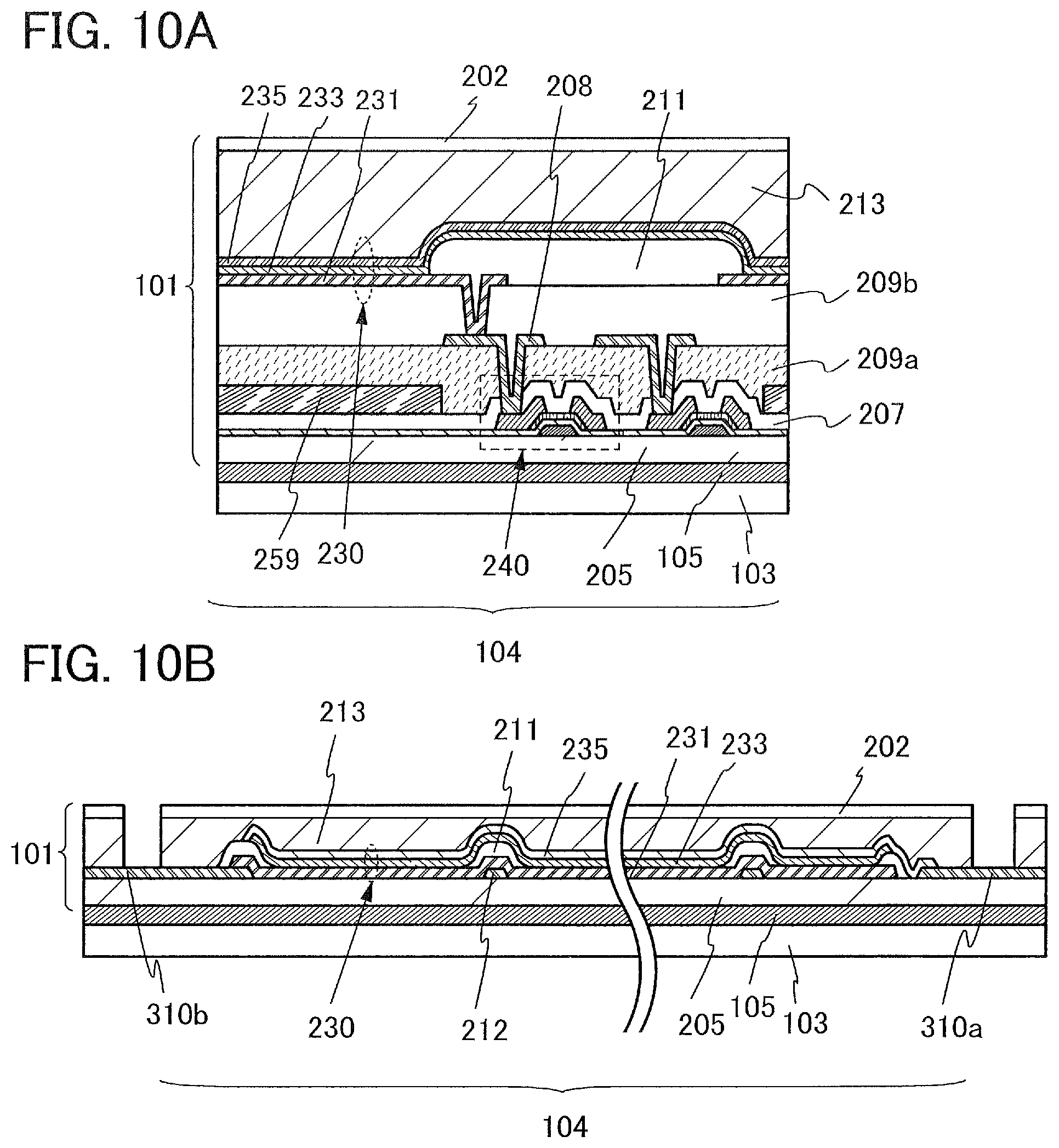 Patent US12297981 Figure 10 – Light-emitting device