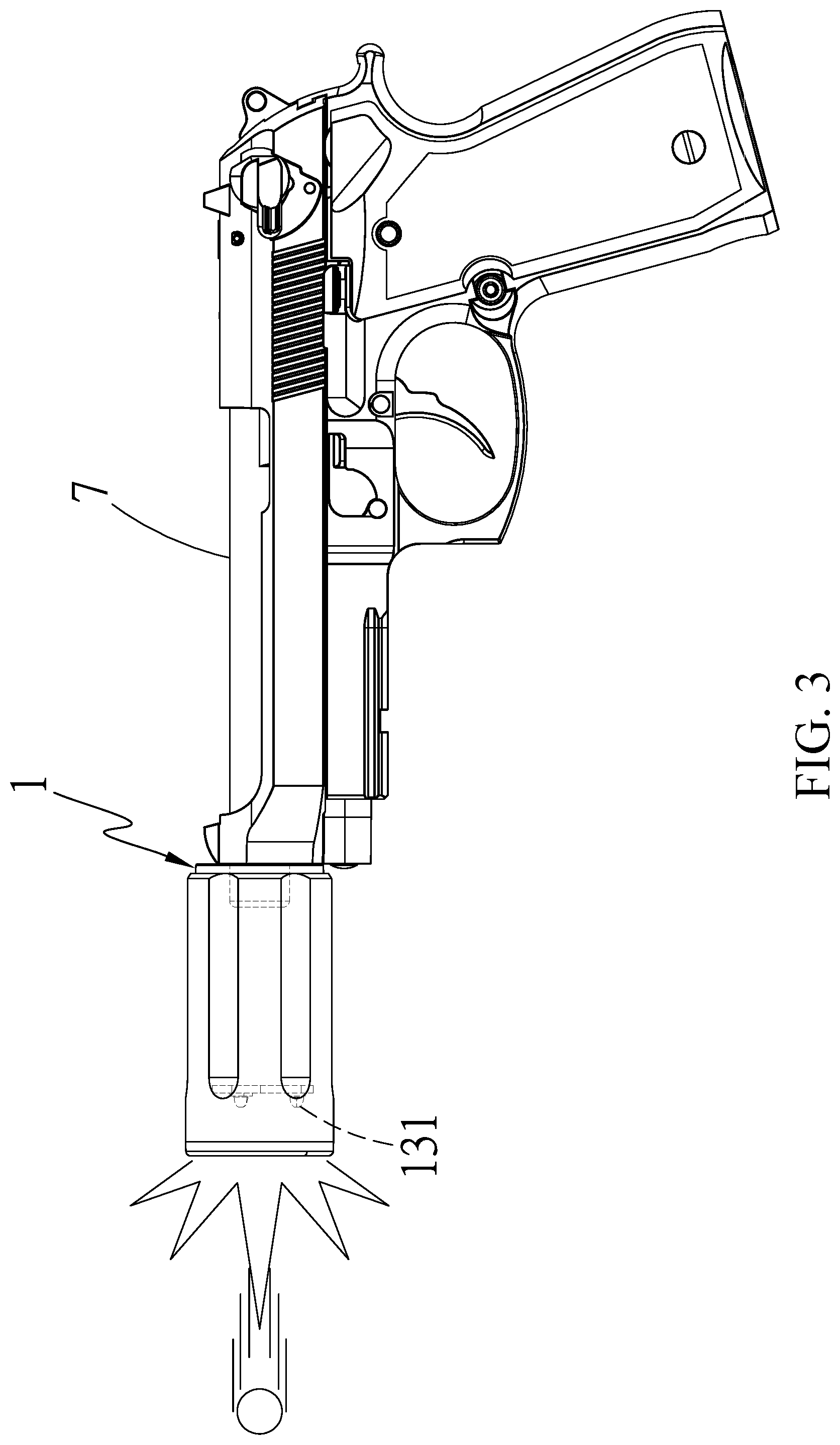 Patent US12297982 Figure 3 – Illuminator accessory exchange structure