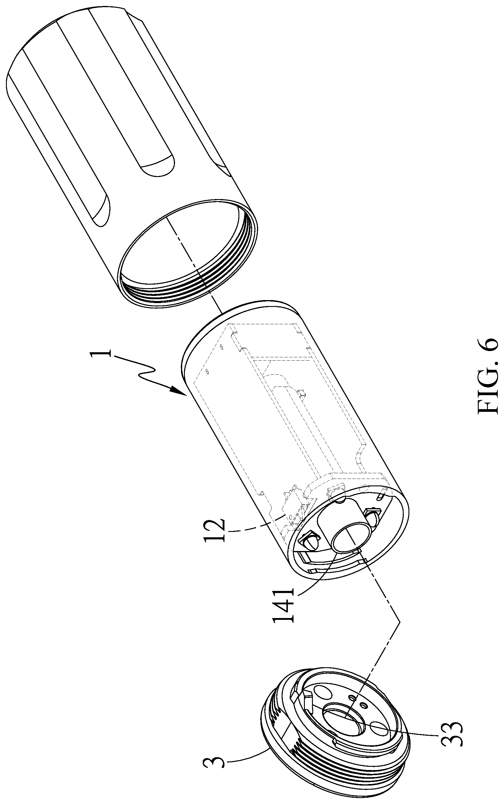 Patent US12297982 Figure 6 – Illuminator accessory exchange structure