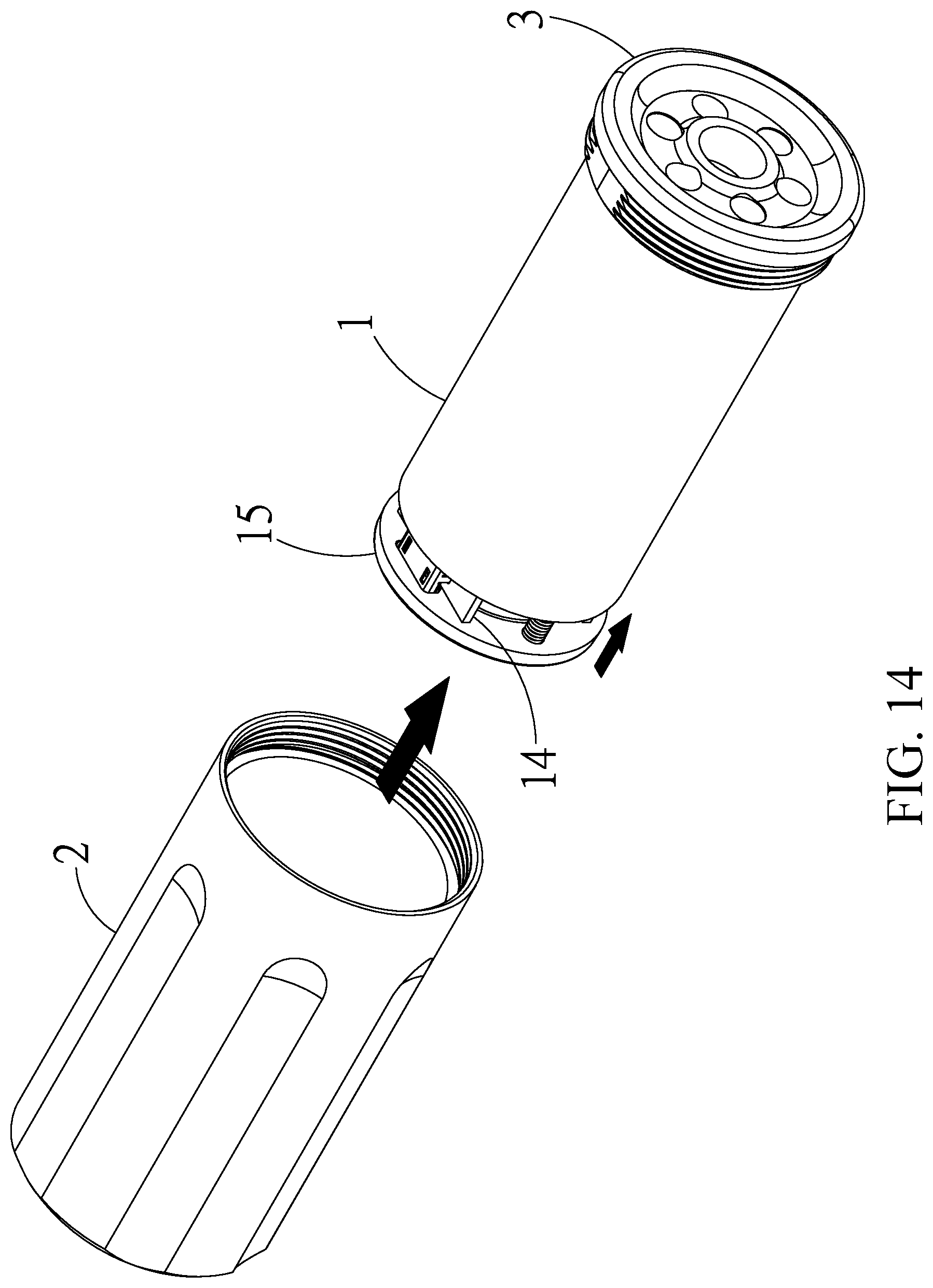 Patent US12297982 Figure 14 – Illuminator accessory exchange structure