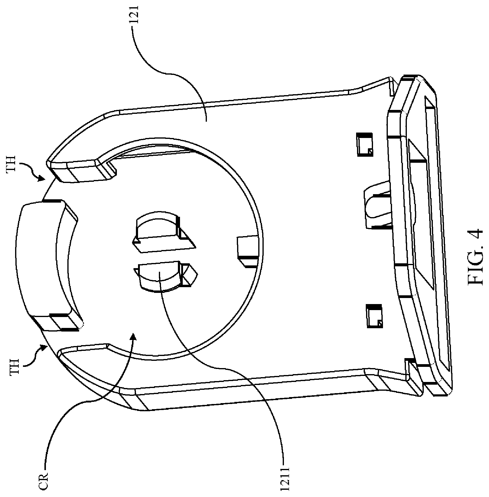 Patent US12297983 Figure 4 – Holder, light tube, lighting device having a mistake-proof structure, installation method and modifying method thereof