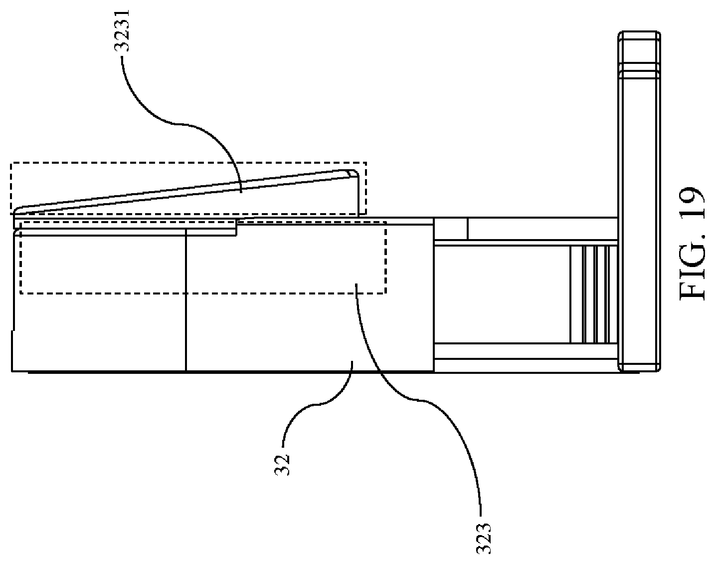 Patent US12297983 Figure 19 – Holder, light tube, lighting device having a mistake-proof structure, installation method and modifying method thereof