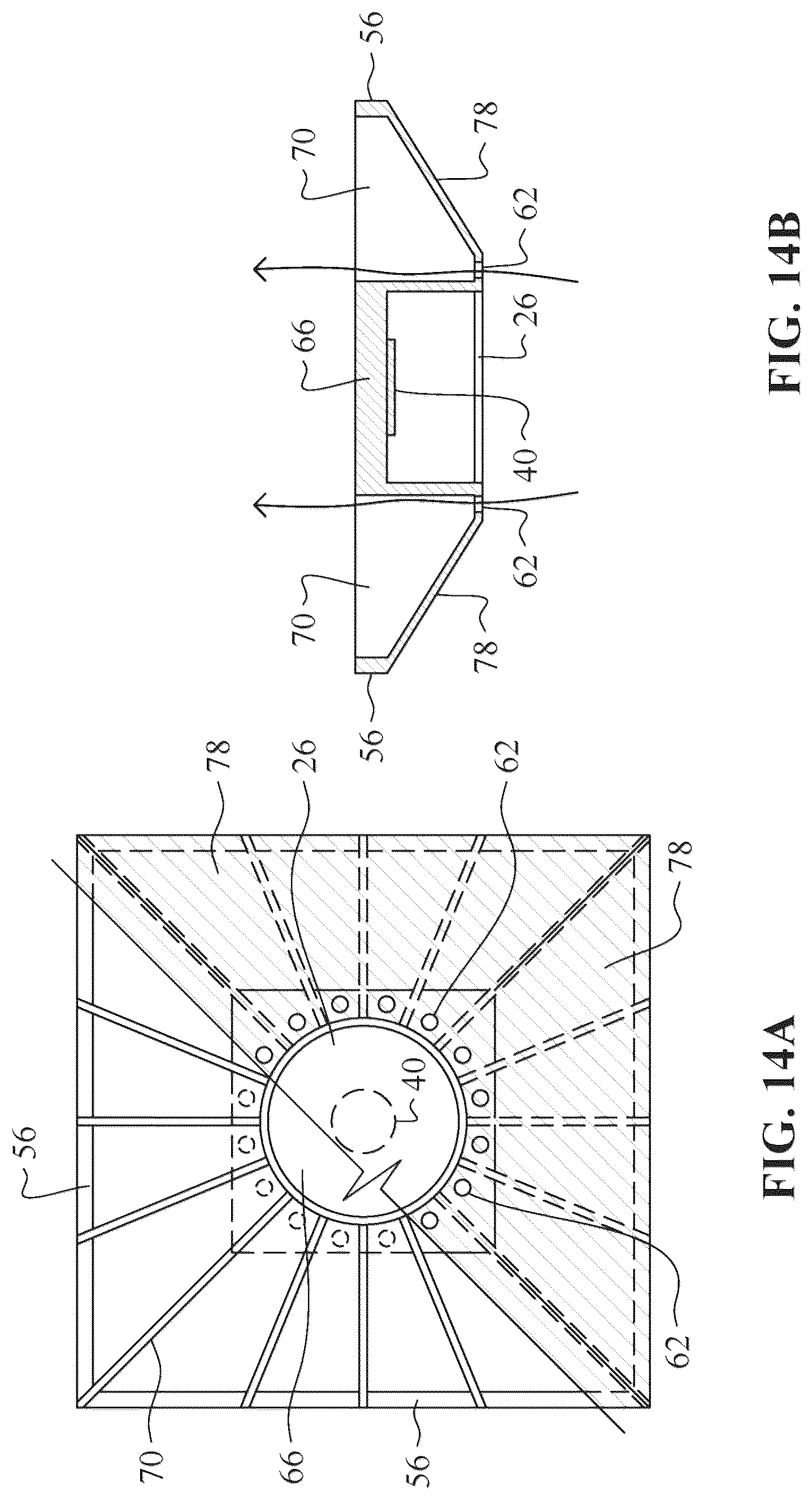 Patent US12297985 Figure 10 – Surface mounted light fixture and heat dissipating structure for same