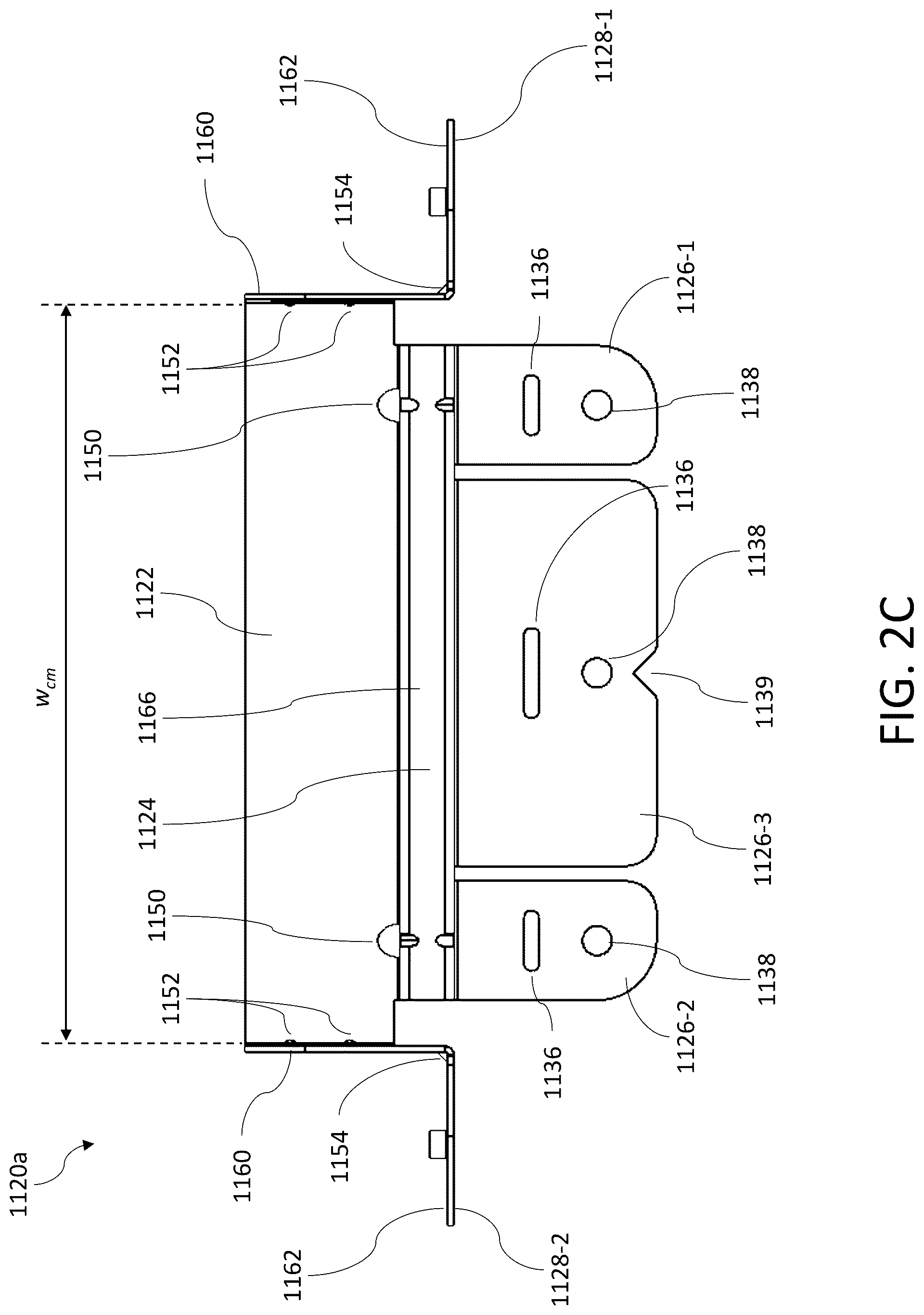 Patent US12297986 Figure 13 – Bar hanger assembly with crossmembers and housing assemblies using same